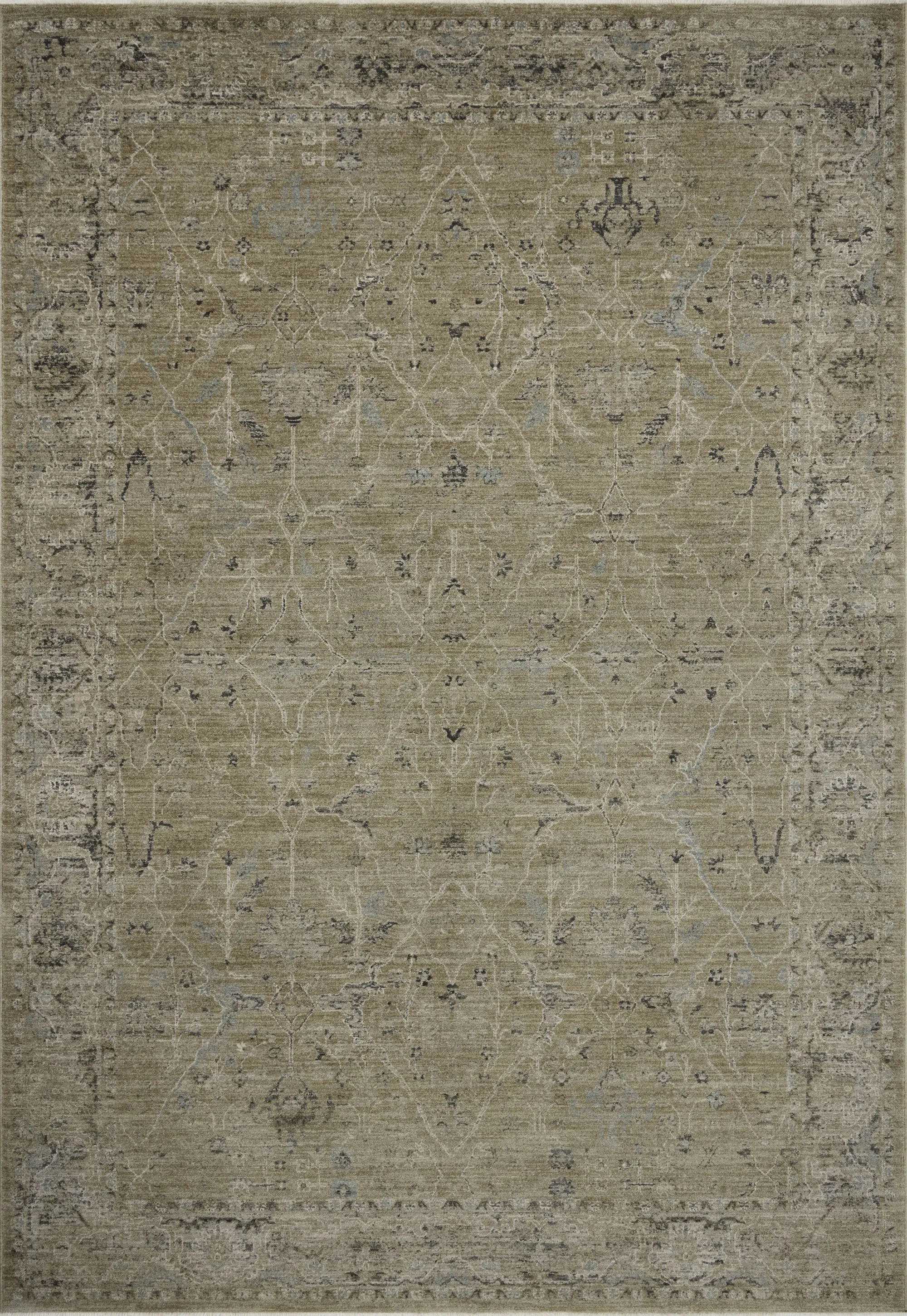 Moonnet Olive 5'3 x 7'6 Rug - Image 1