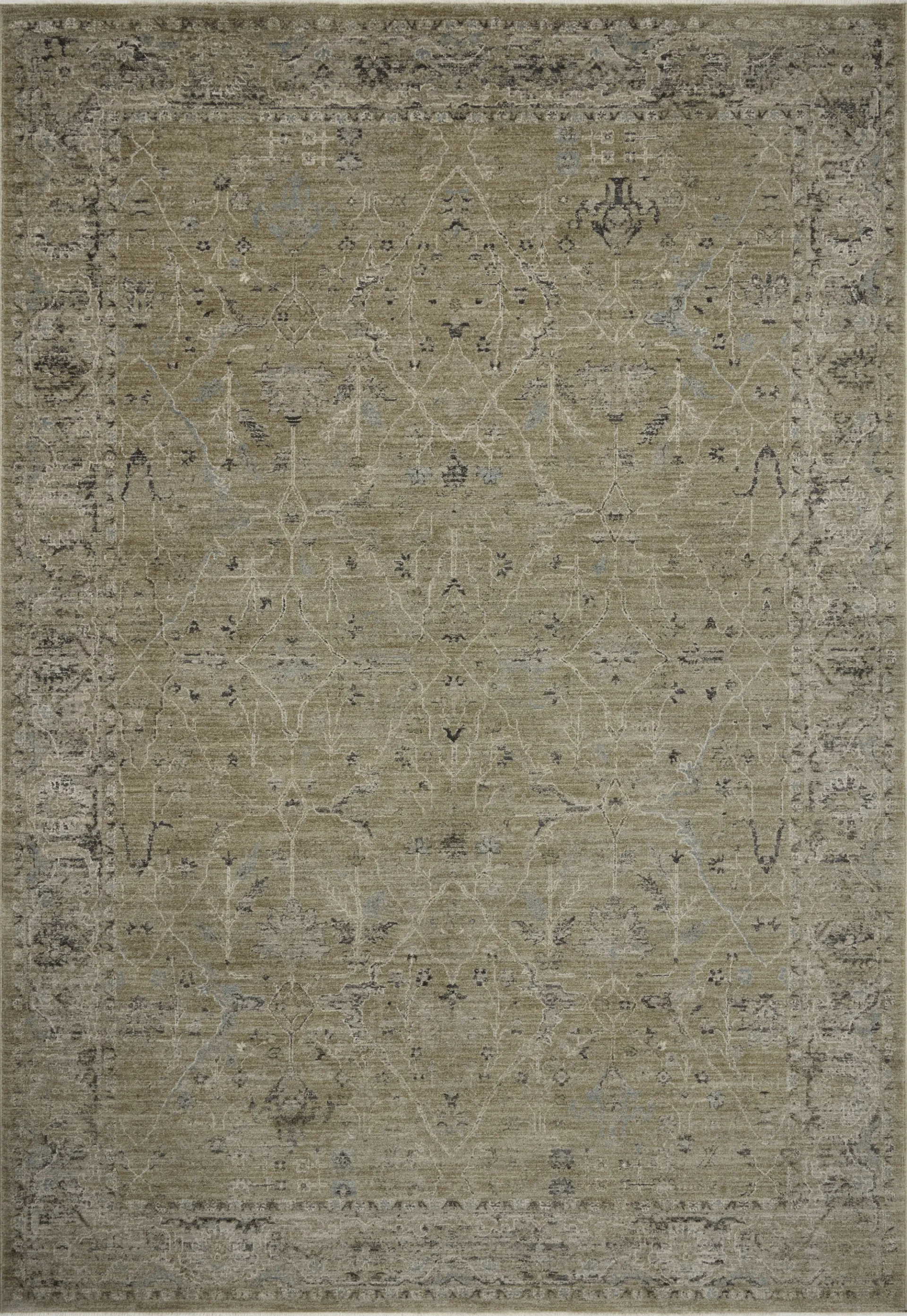 Moonnet Olive 5'3 x 7'6 Rug - Image 1