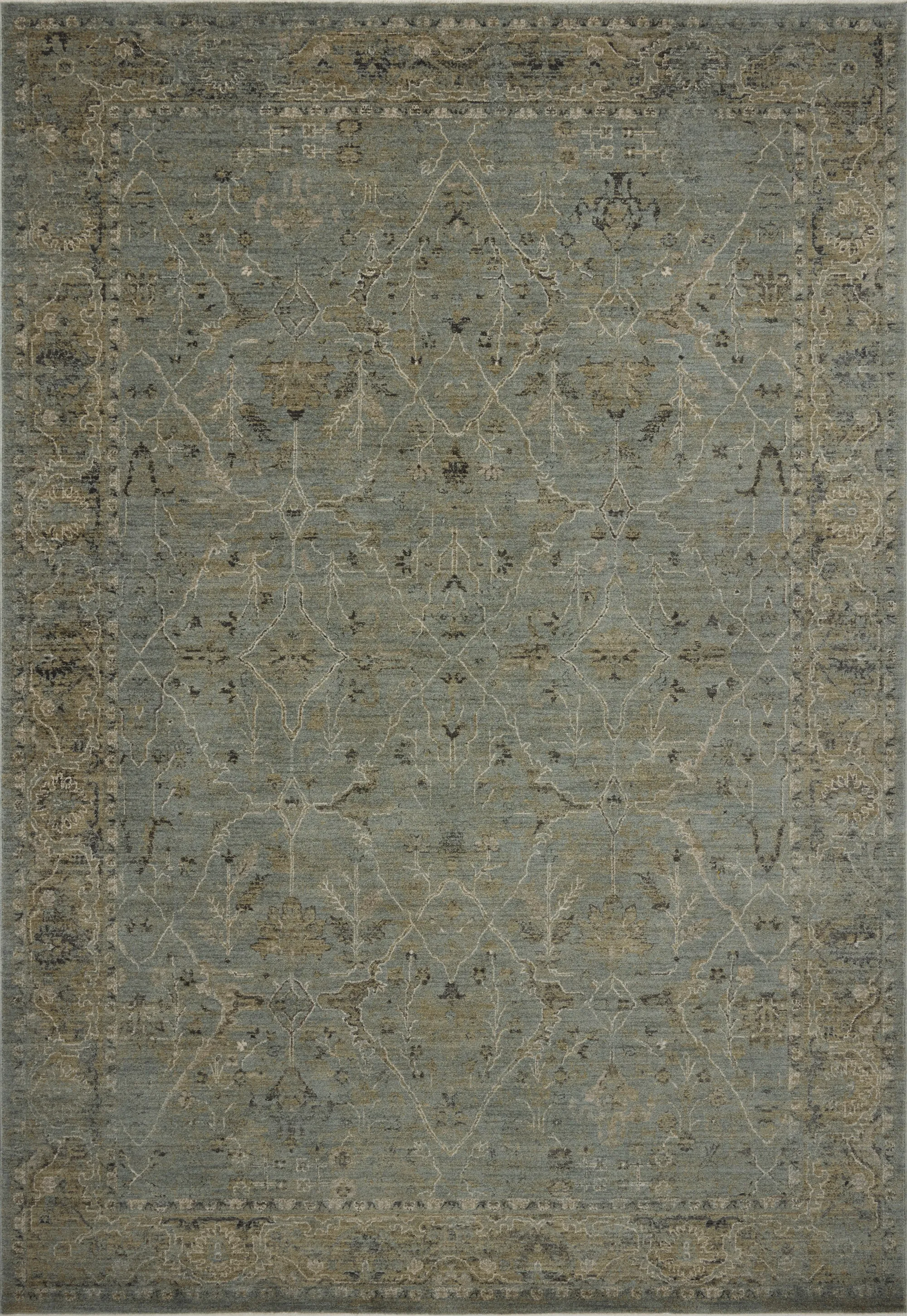 Moonnet Aqua 5'3 x 7'6 Rug - Image 1