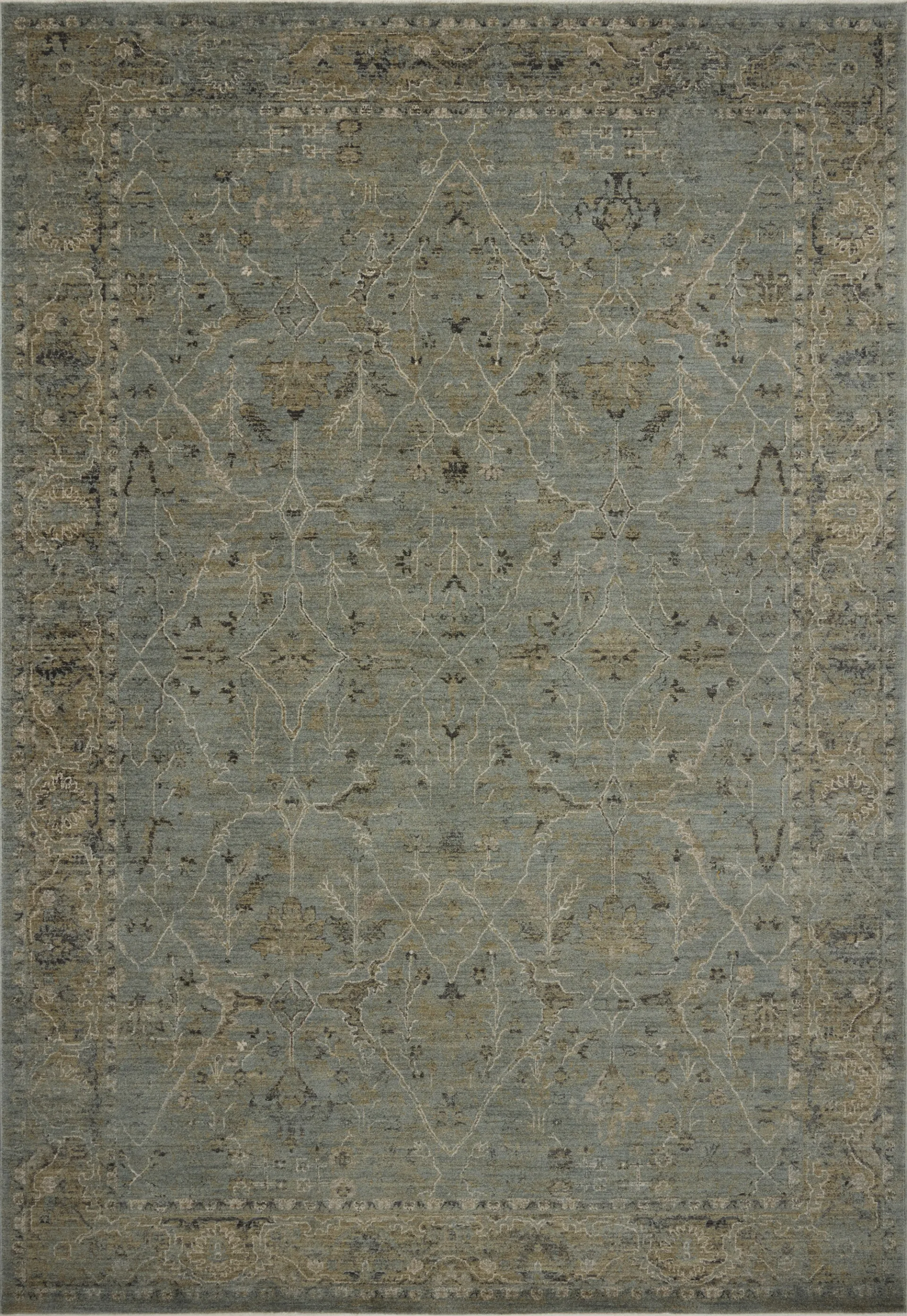 Moonnet Aqua 5'3 x 7'6 Rug - Image 1