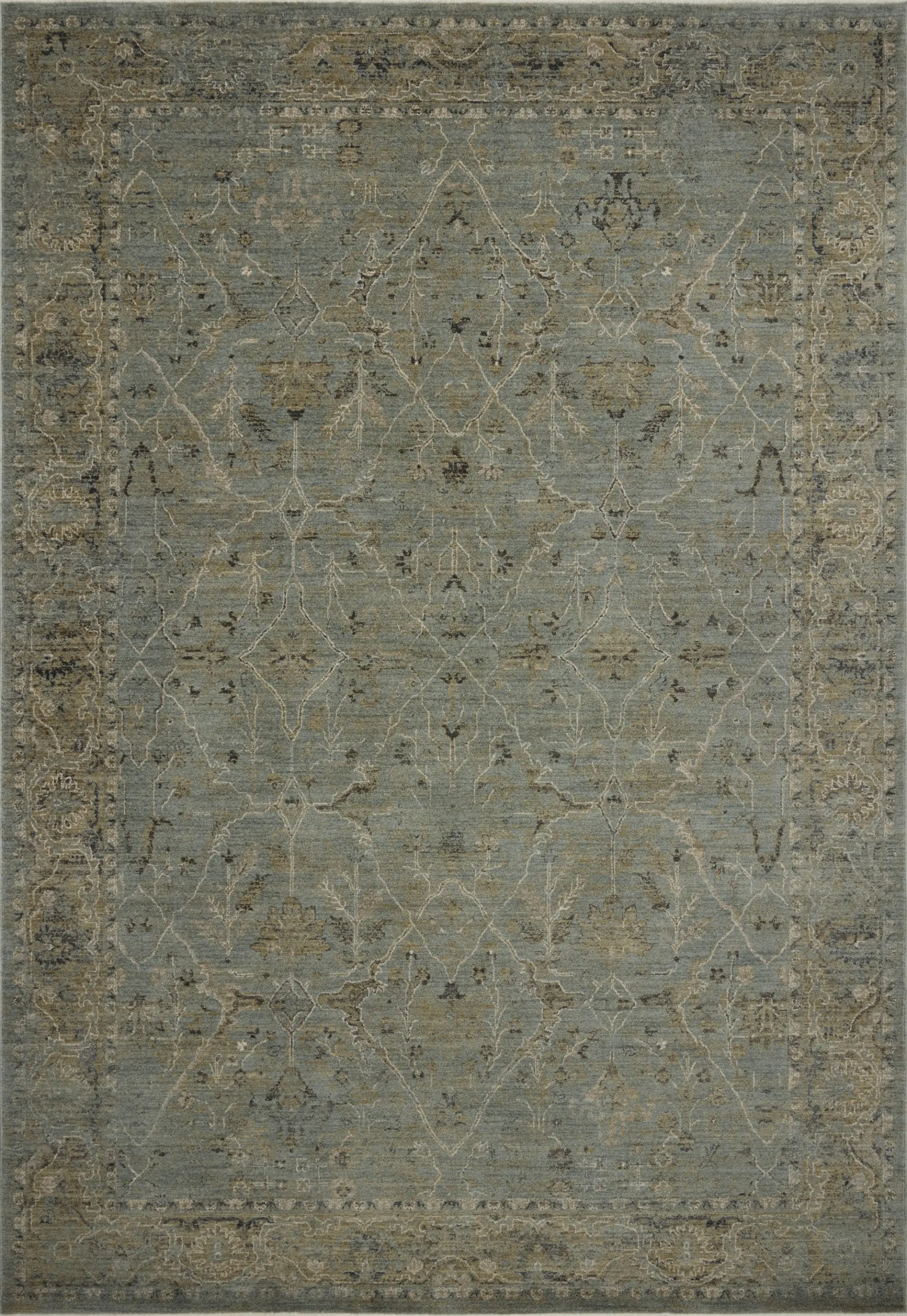 Moonnet Aqua 5'3 x 7'6 Rug