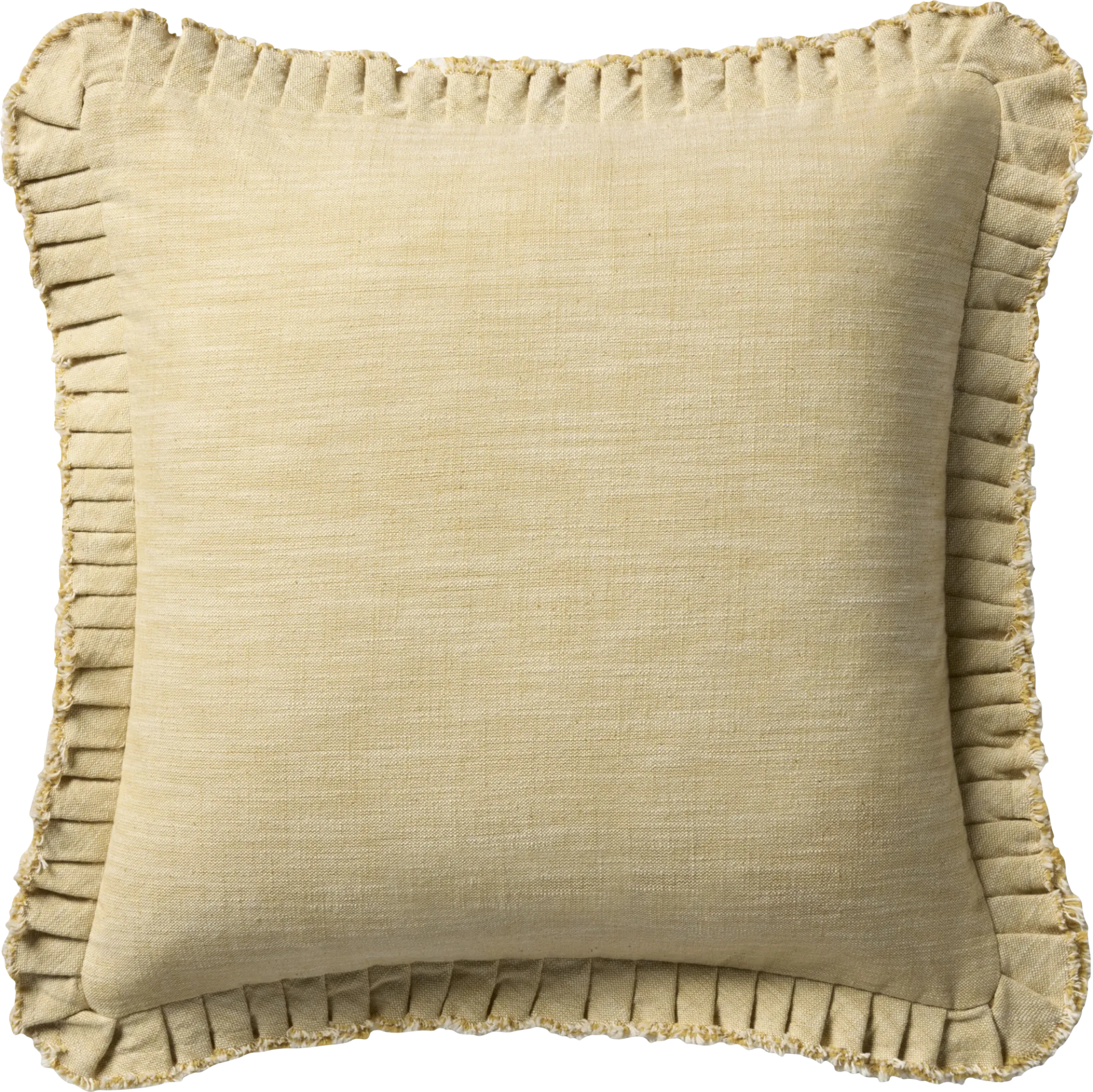 Salim Yellow Accent Pillow - Image 1