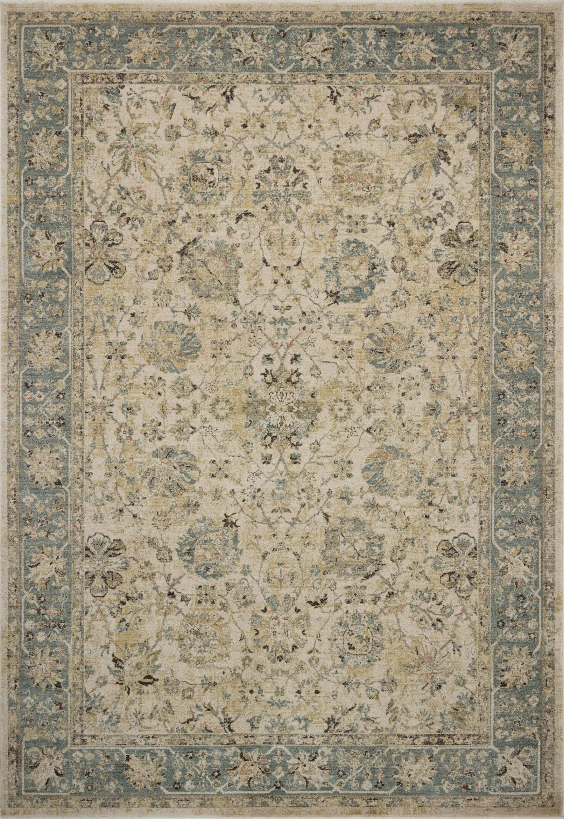 Cliffton Blue 5'3 x 7'6 Rug - Image 1