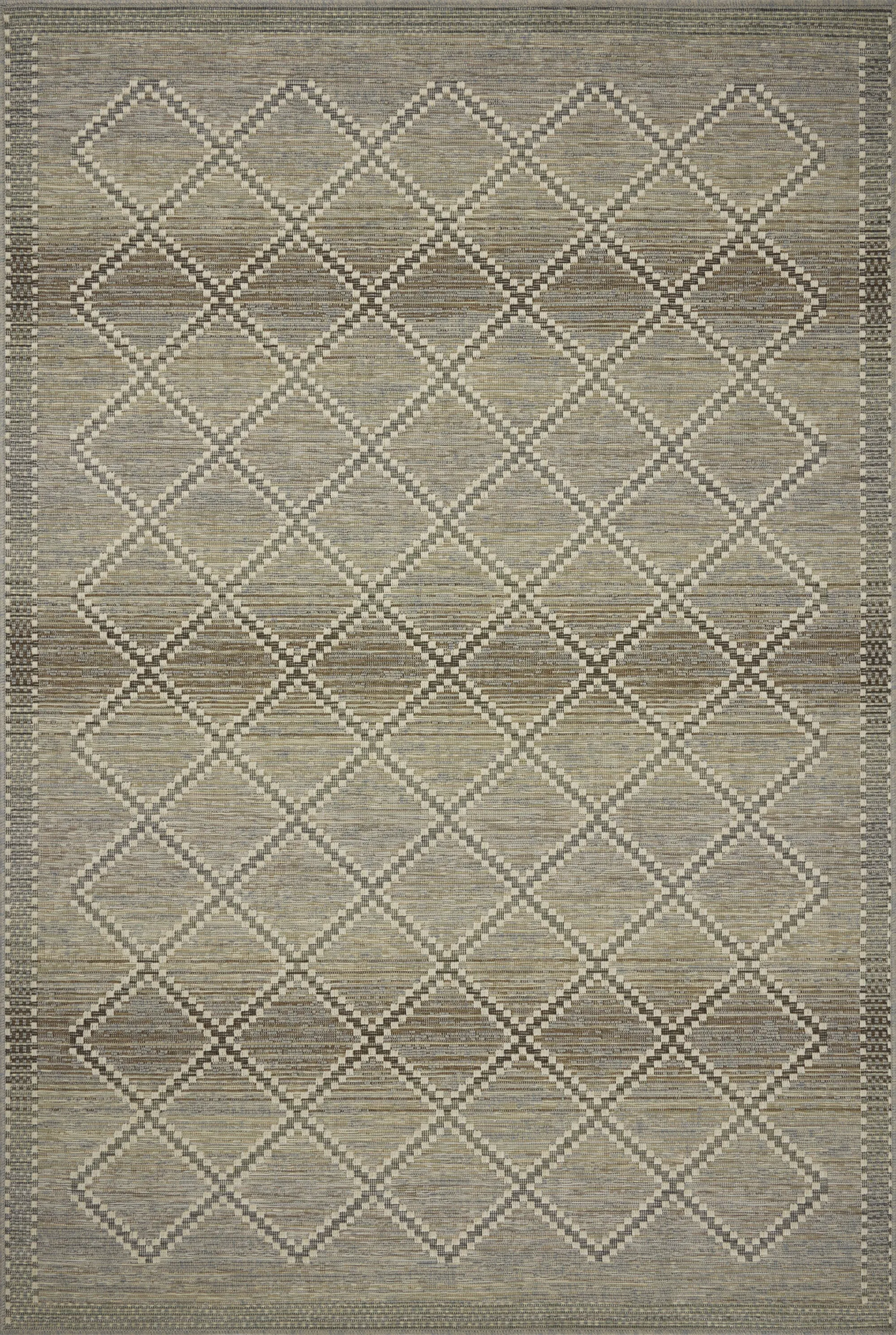 Celica Gray 5' x 7'7 Indoor/Outdoor Rug - Image 1