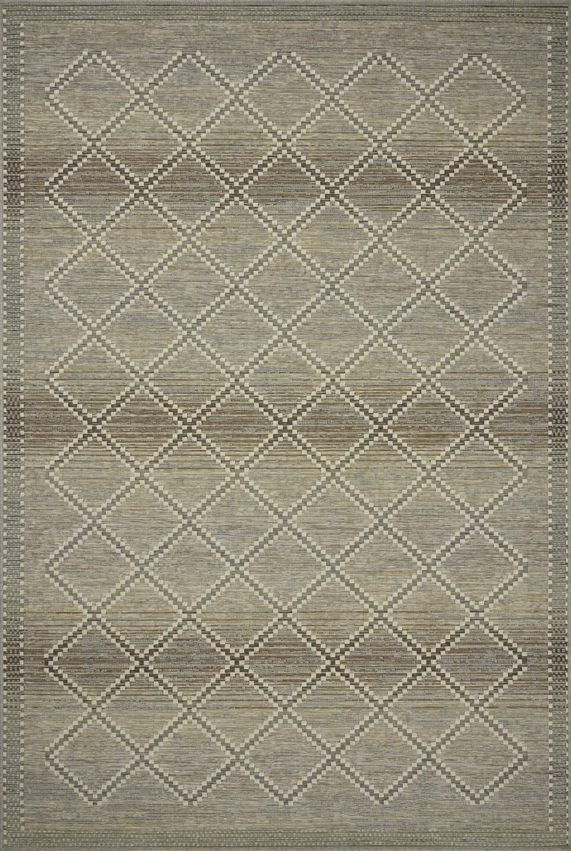 Celica Gray 5' x 7'7 Indoor/Outdoor Rug - Image 1
