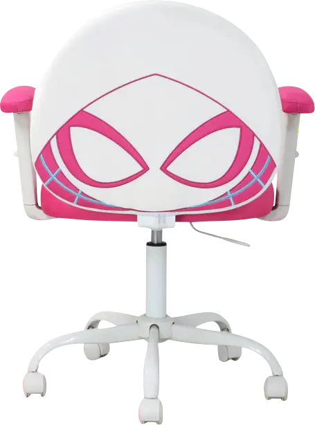Kids Ghost Spider White Swivel Chair
