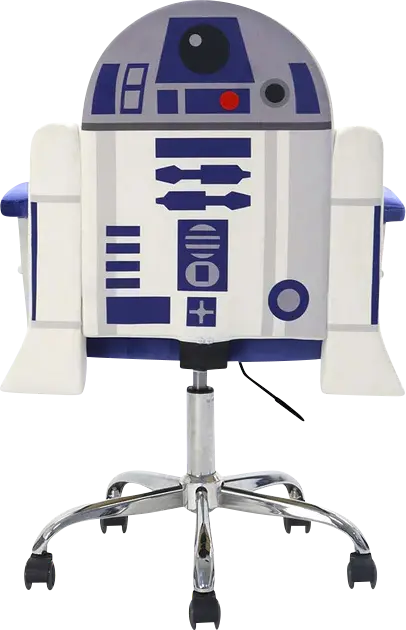 Kids R2-D2 White Swivel Chair