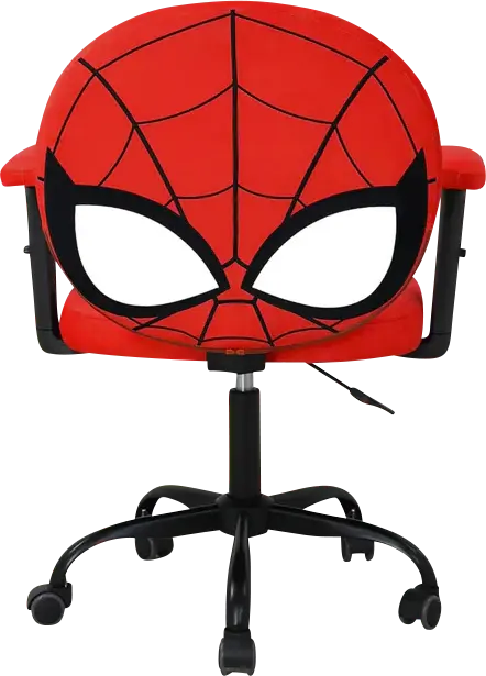 Kids Spider-Man Red Swivel Chair