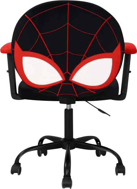 Kids Miles Morales Black Swivel Chair - Image 1