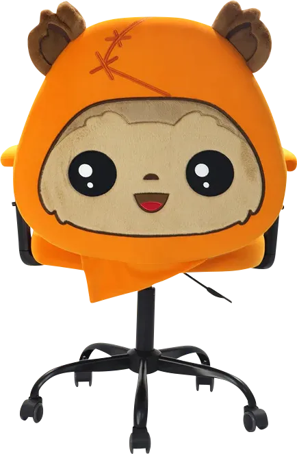 Kids Ewok Orange Swivel Chair - Thumbnail - Image 1