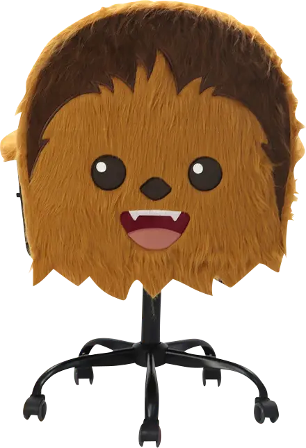 Kids Chewbacca Brown Swivel Chair