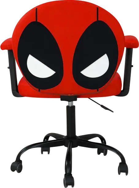 Kids Deadpool Red Swivel Chair - Image 1