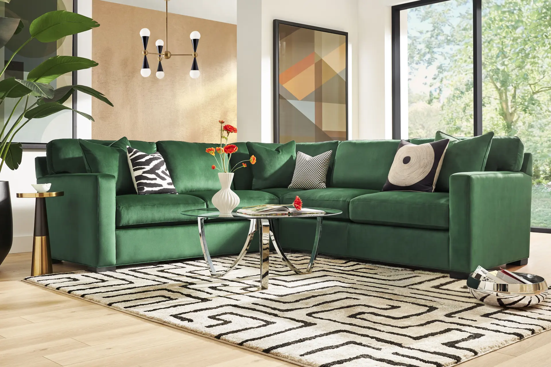 Harmonie Emerald 2 Pc Sectional
