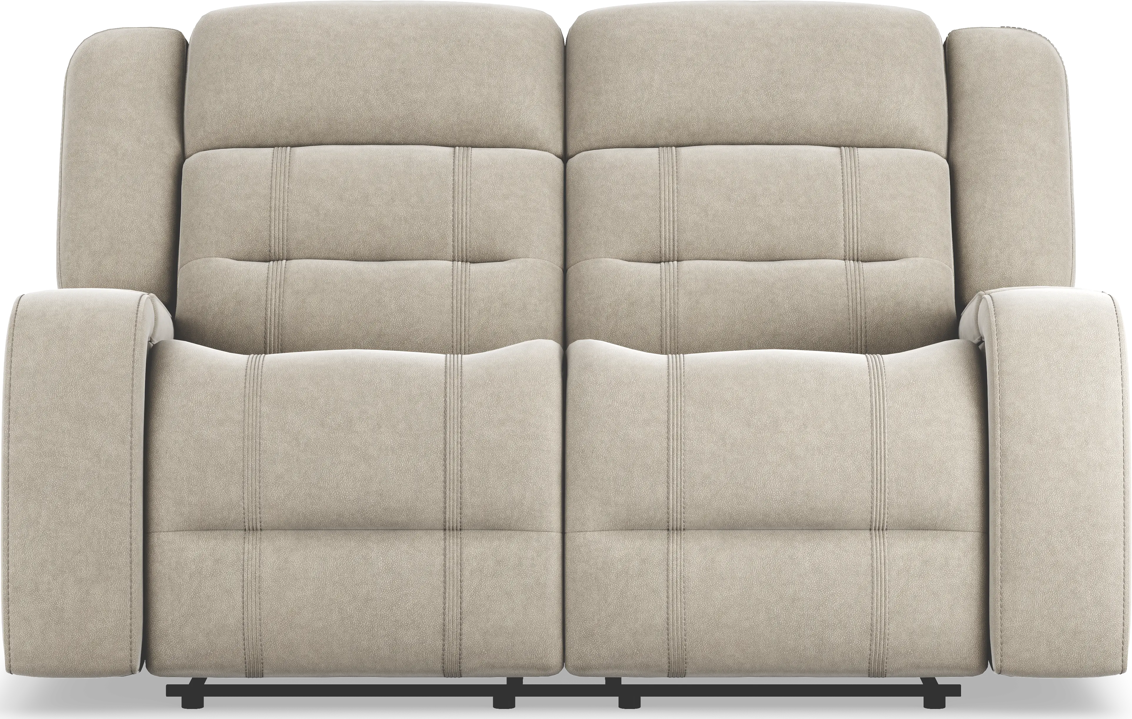 McKinley Beige 3 Pc Reclining Living Room - Thumbnail - Image 8
