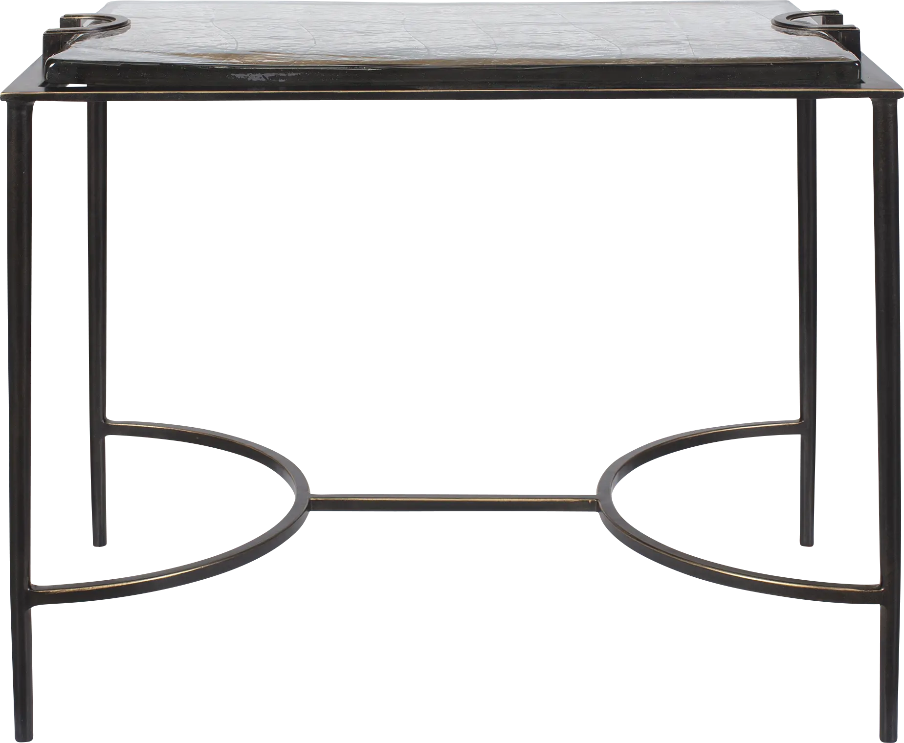 Lukru Bronze Accent Table