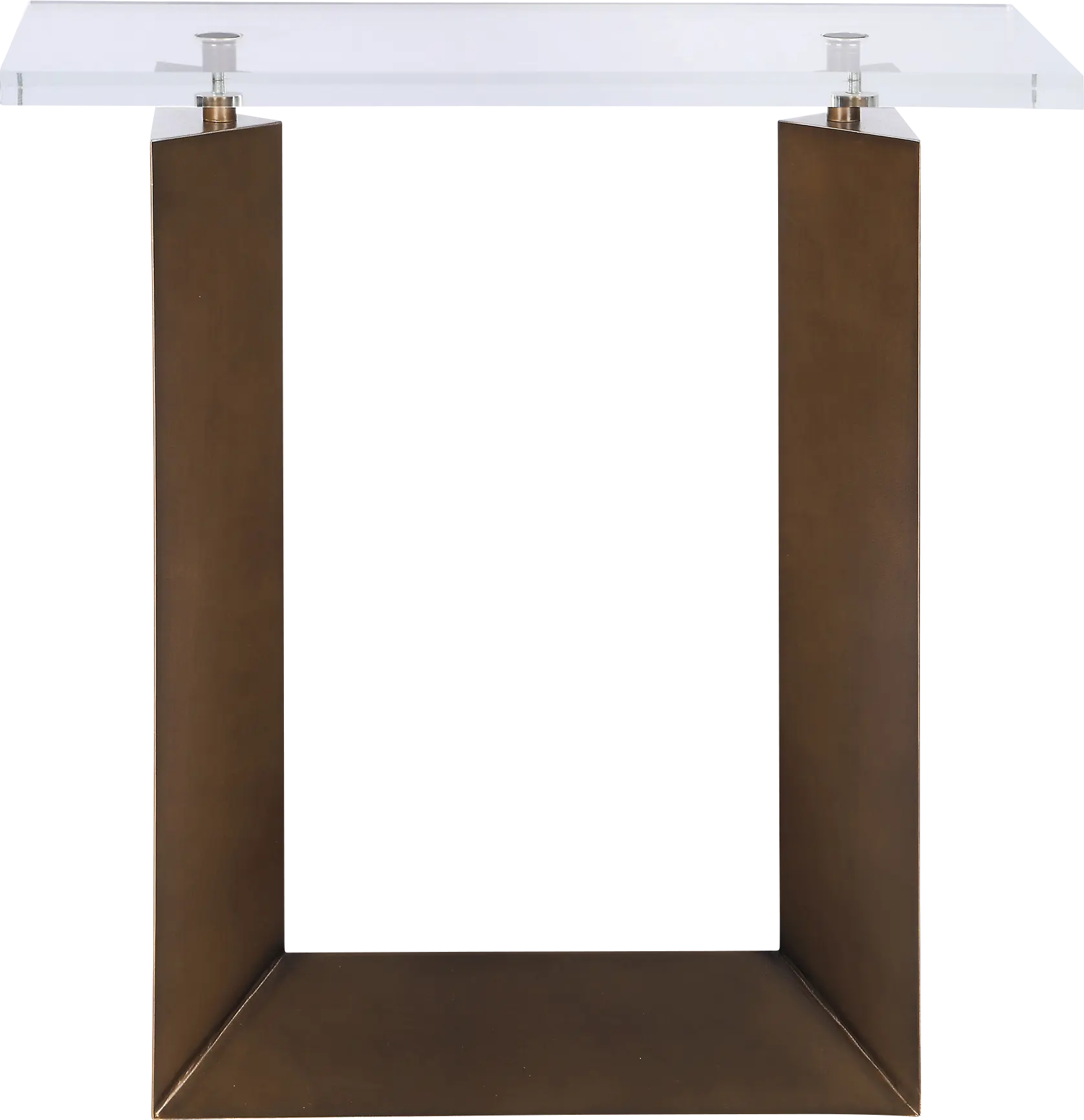 Pirri Bronze End Table