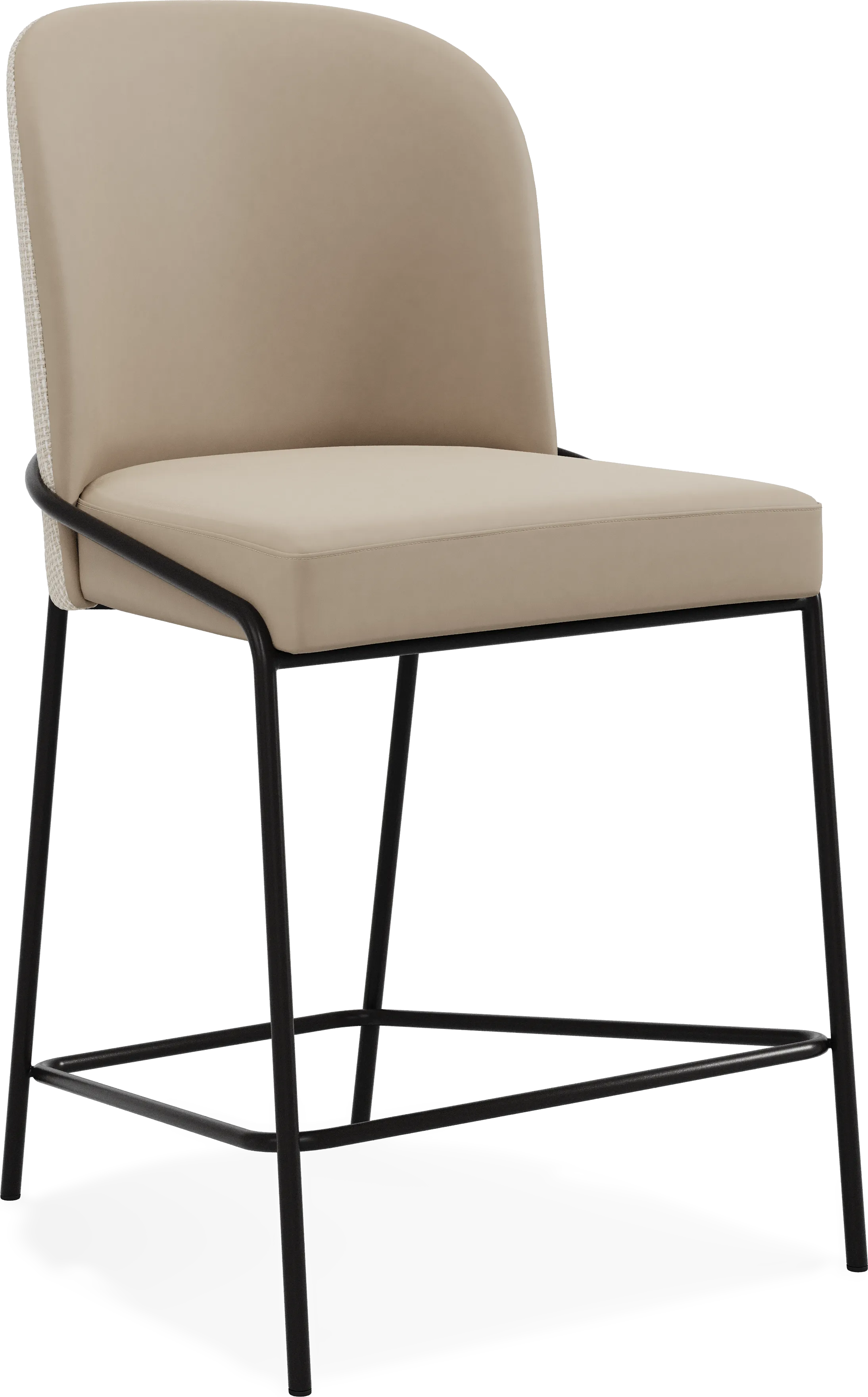 Nisa Beige Counter Stool - Image 1