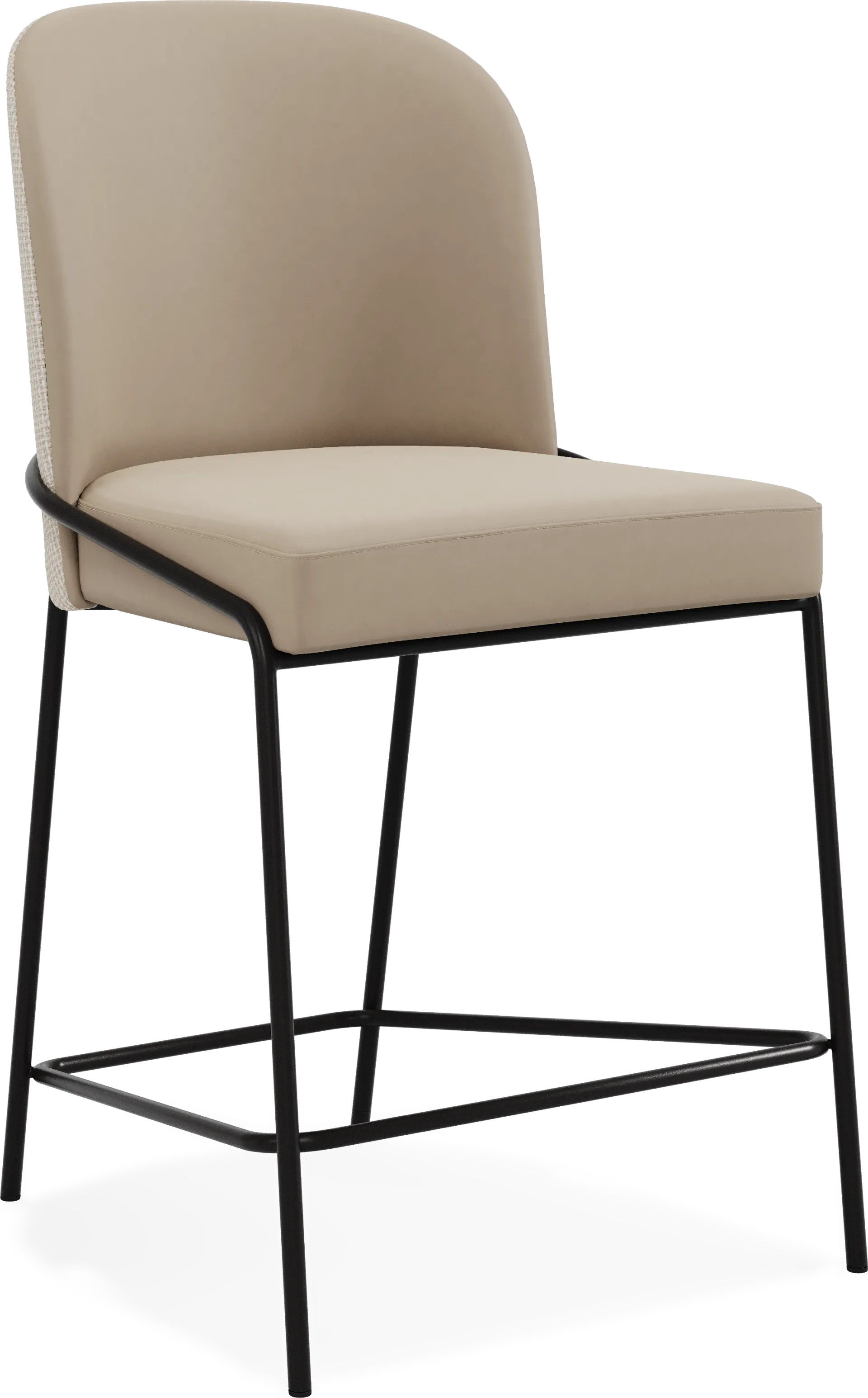 Nisa Beige Counter Stool - Image 1