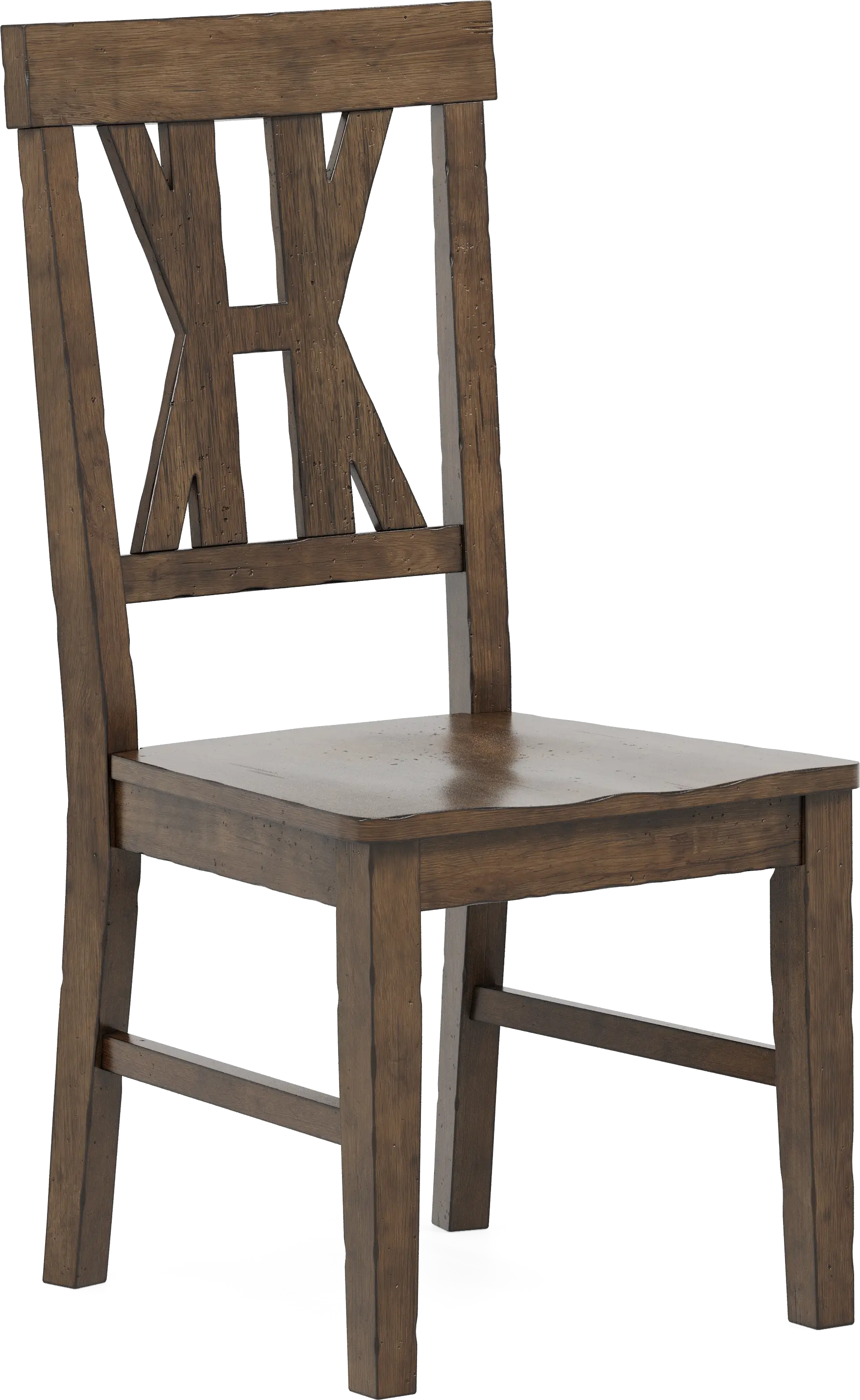 Covered Bridge Tobacco Side Chair