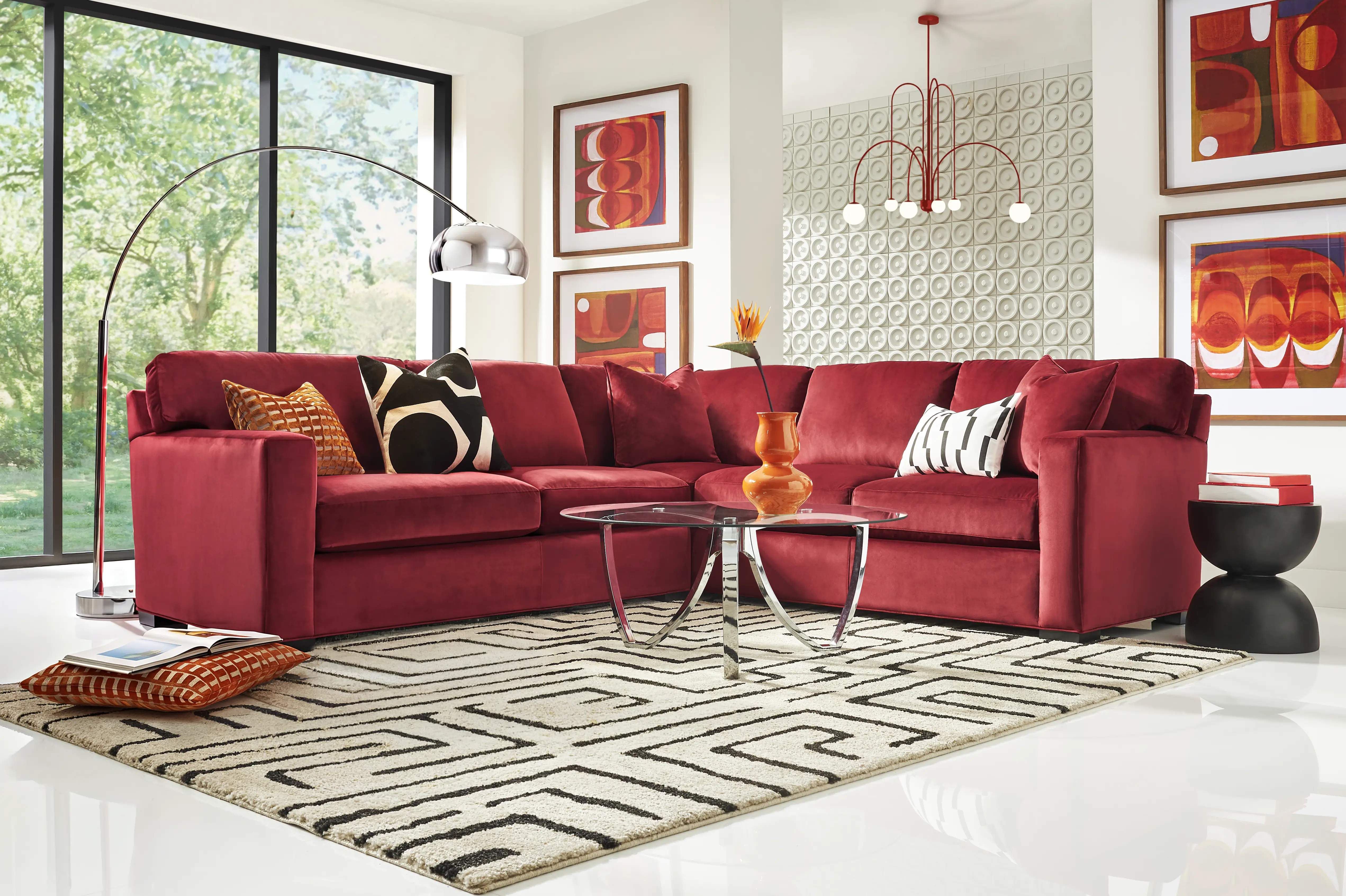 Harmonie Ruby 2 Pc Sectional - Image 1
