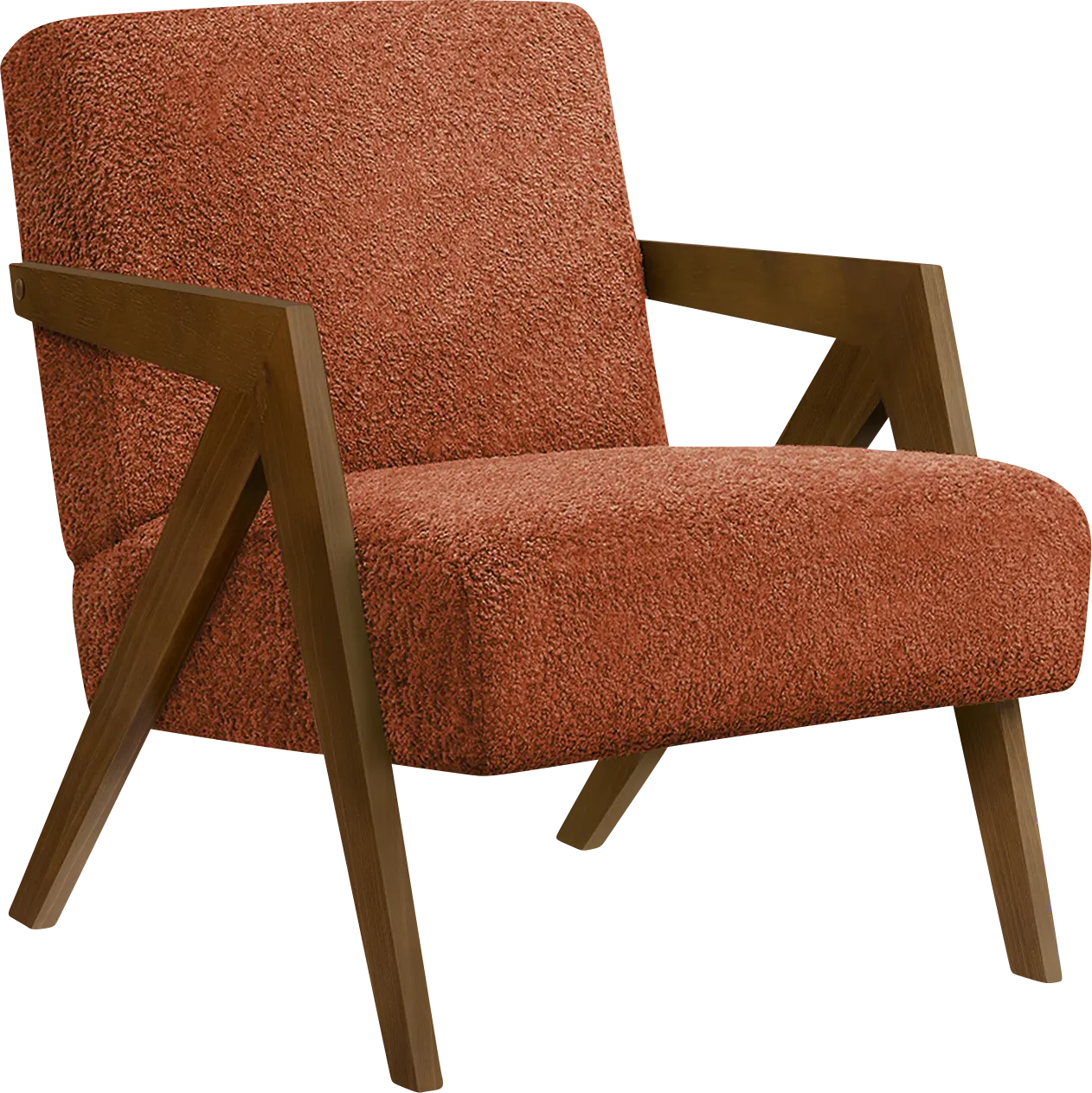 Bito Red Accent Chair