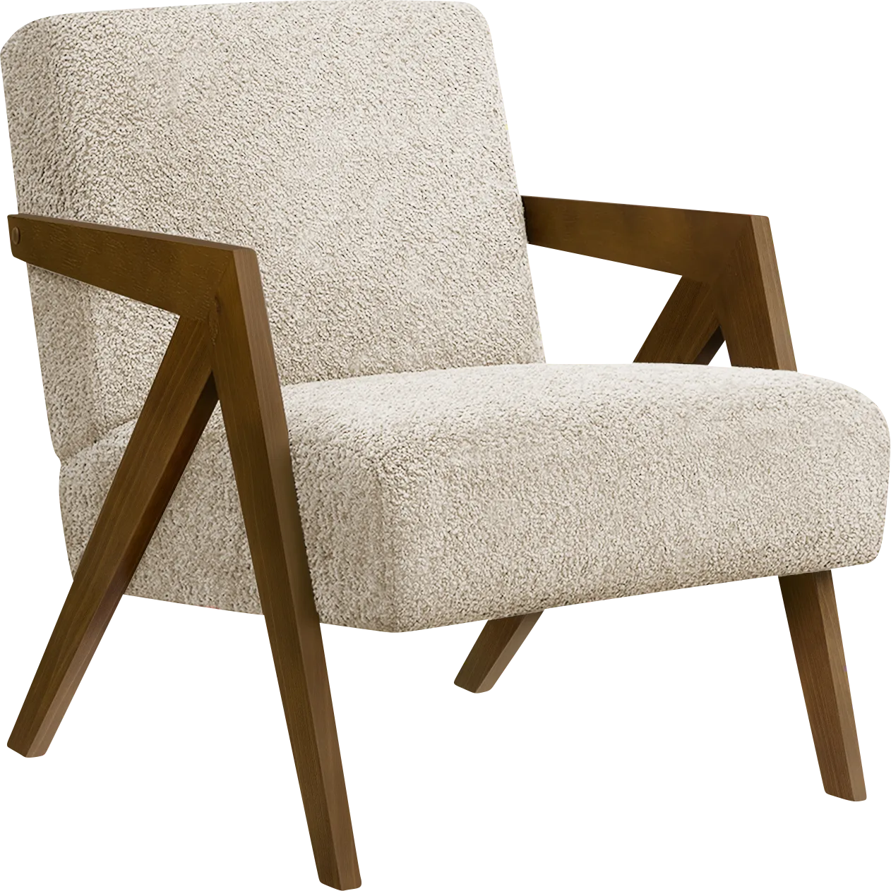 Bito Beige Accent Chair - Thumbnail - Image 1