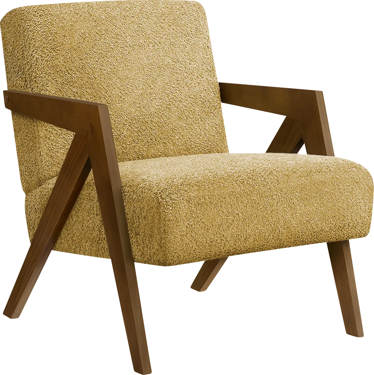 Bito Yellow Accent Chair