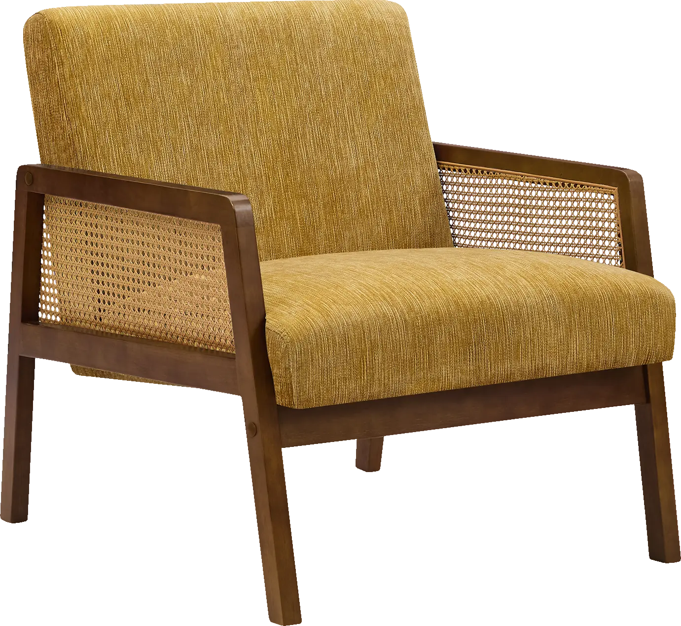 Pupun Yellow Accent Chair
