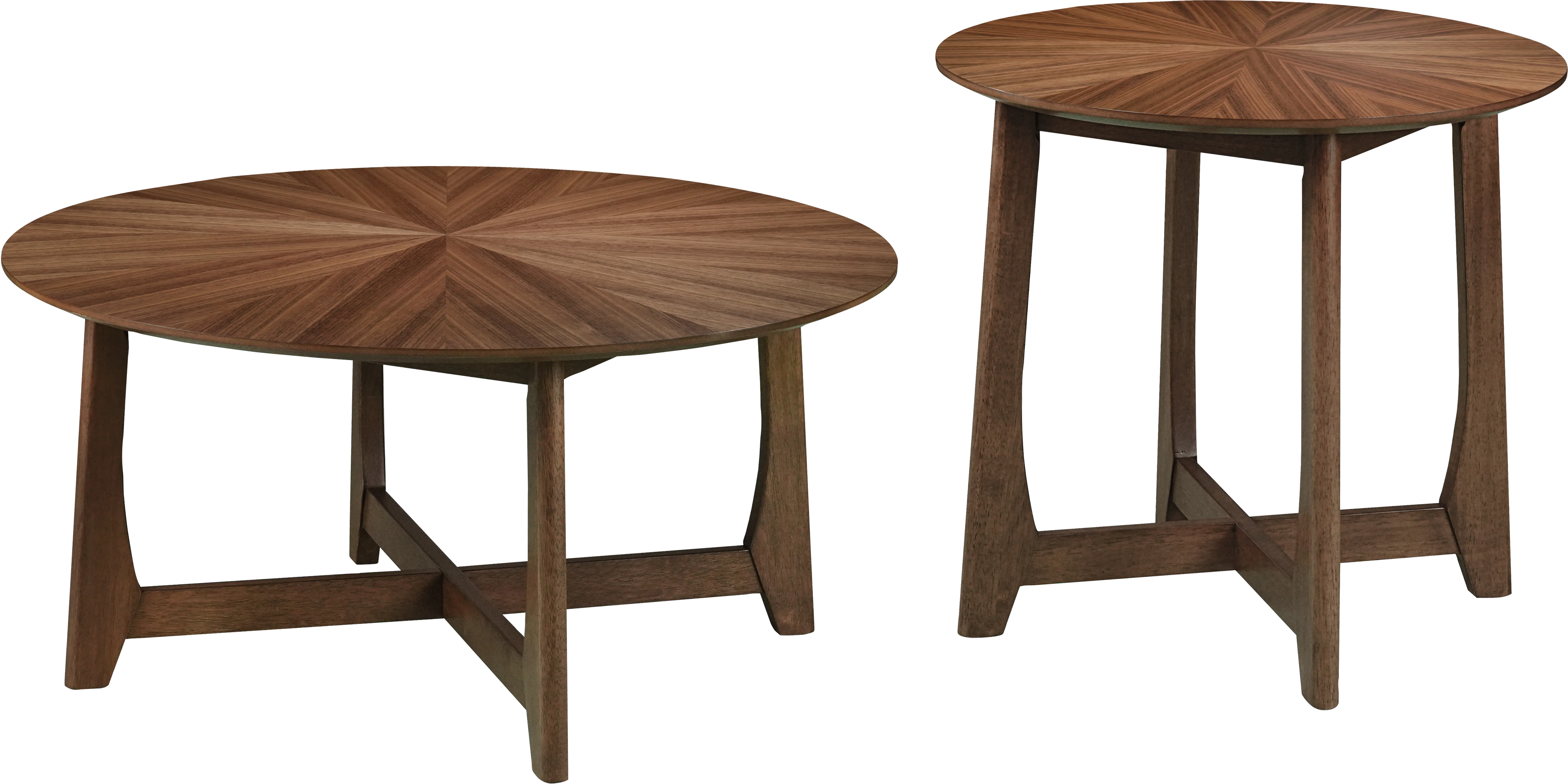Marsden Walnut-Color 2 Pc Table Set - Image 1