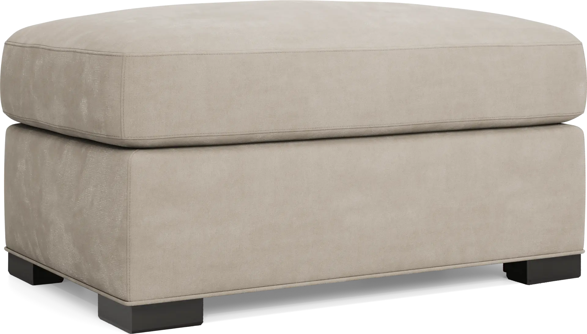 Harmonie Light Taupe Ottoman