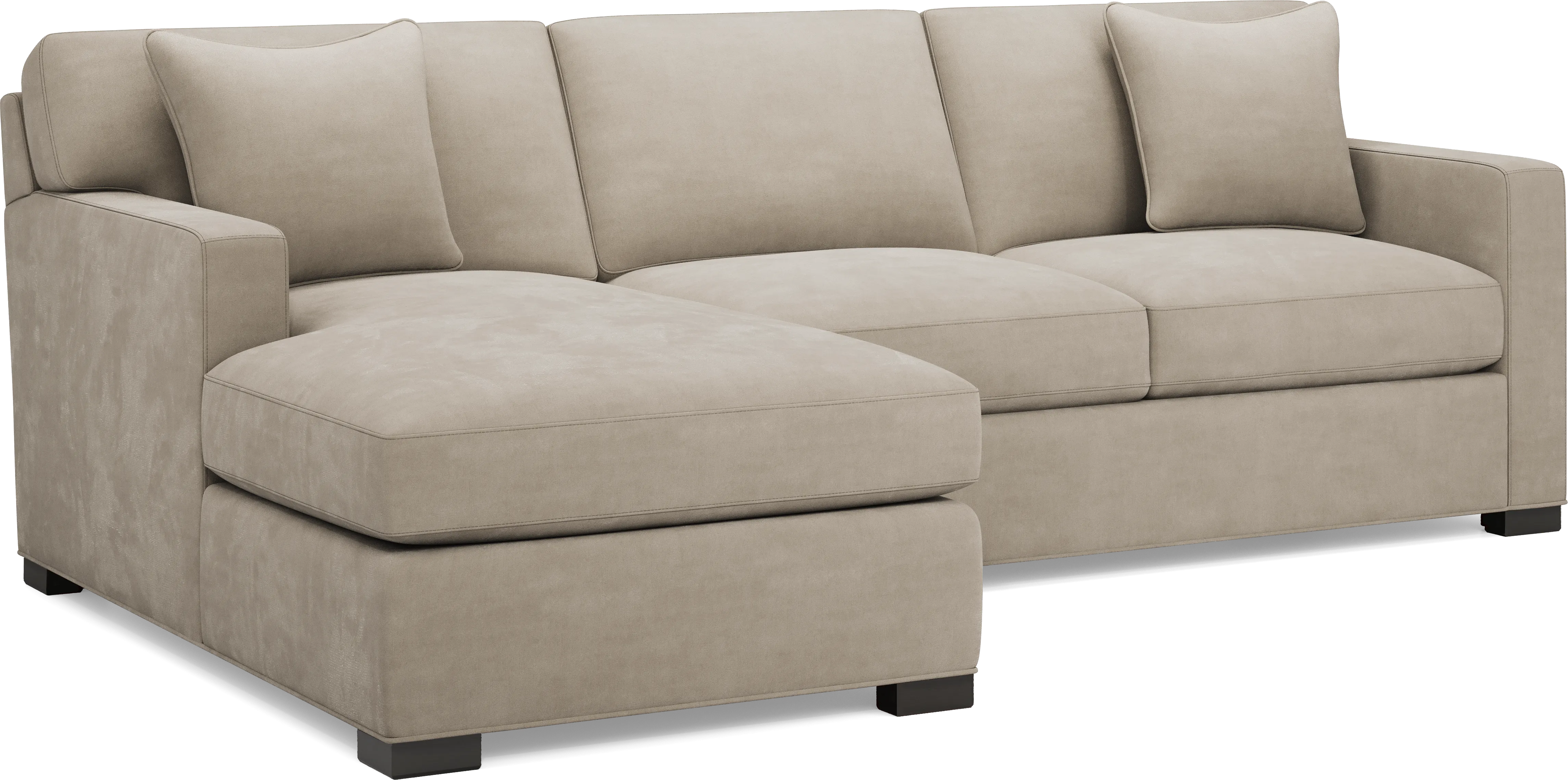 Harmonie Light Taupe 2 Pc Sectional - Image 2