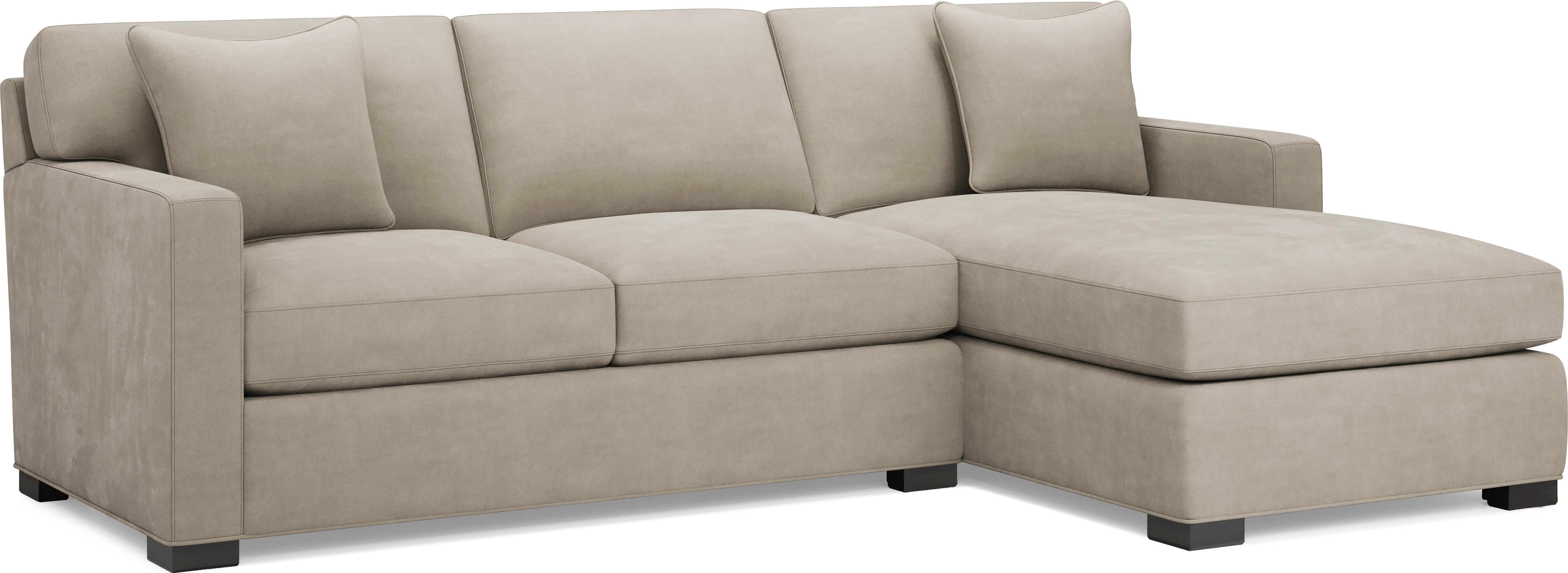 Harmonie Light Taupe 2 Pc Sectional - Image 2