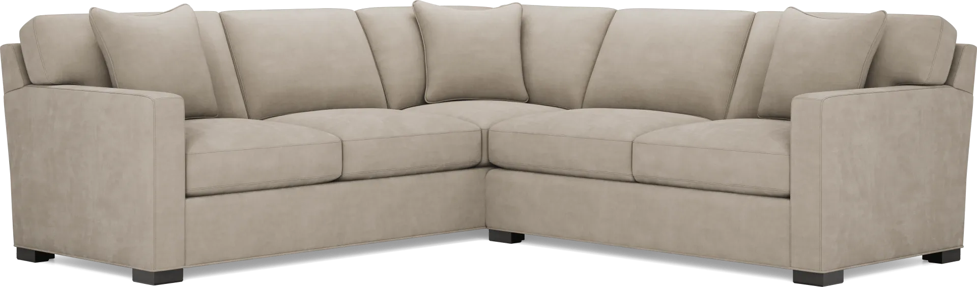 Harmonie Light Taupe 2 Pc Sectional - Image 2