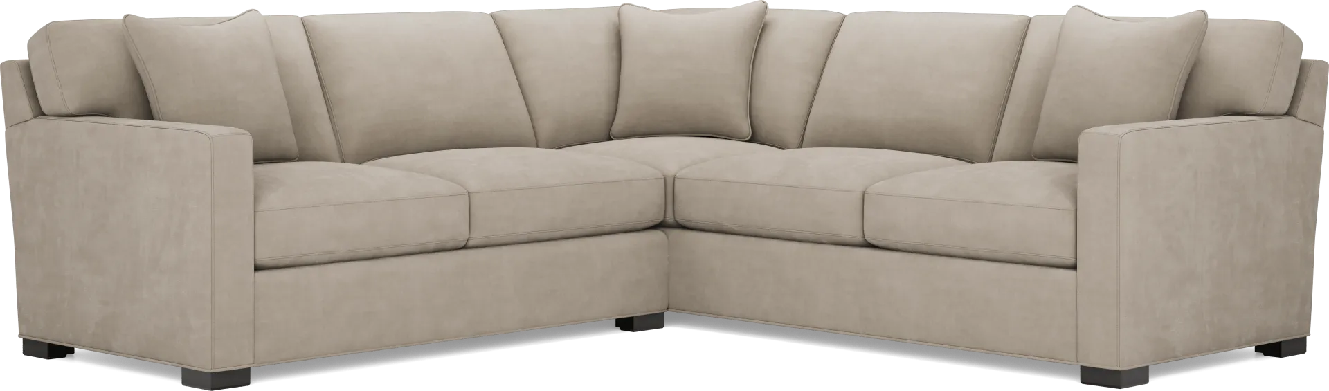 Harmonie Light Taupe 2 Pc Sectional - Image 2