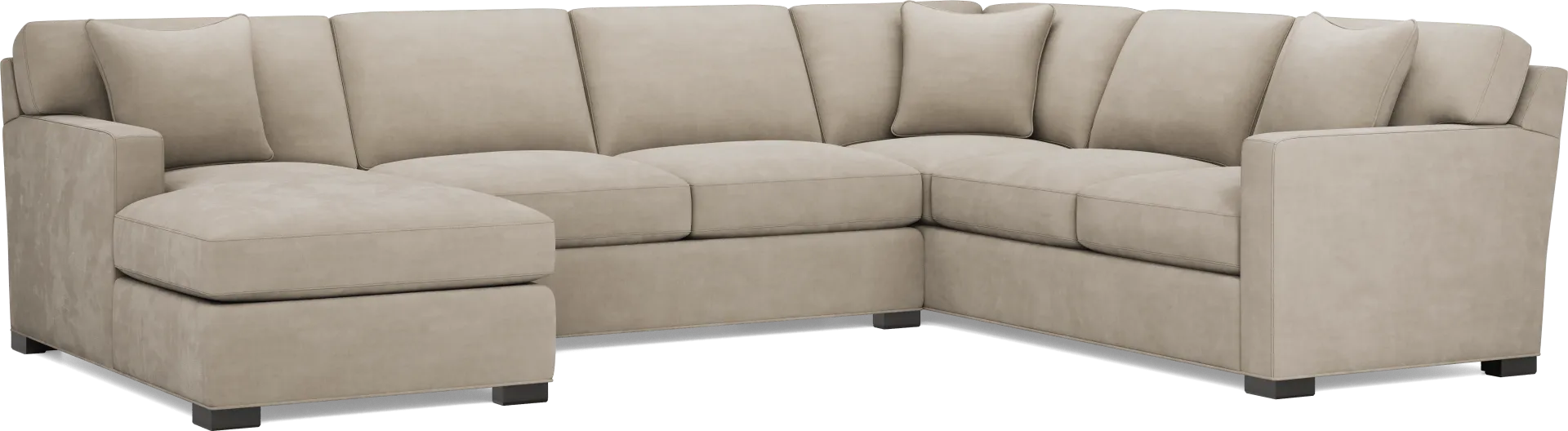 Harmonie Light Taupe 3 Pc Sectional - Image 2