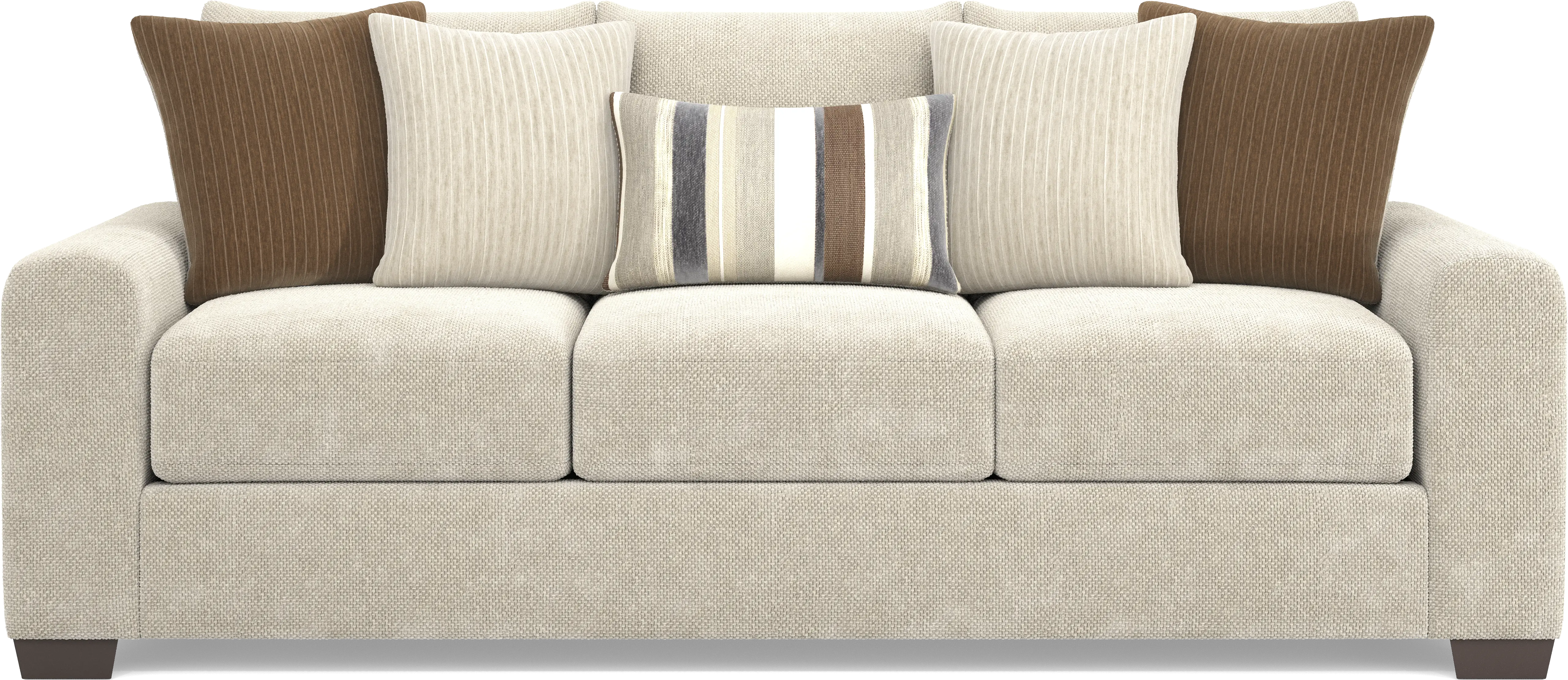 Martin Brown Gel Foam Sleeper Sofa - Thumbnail - Image 1