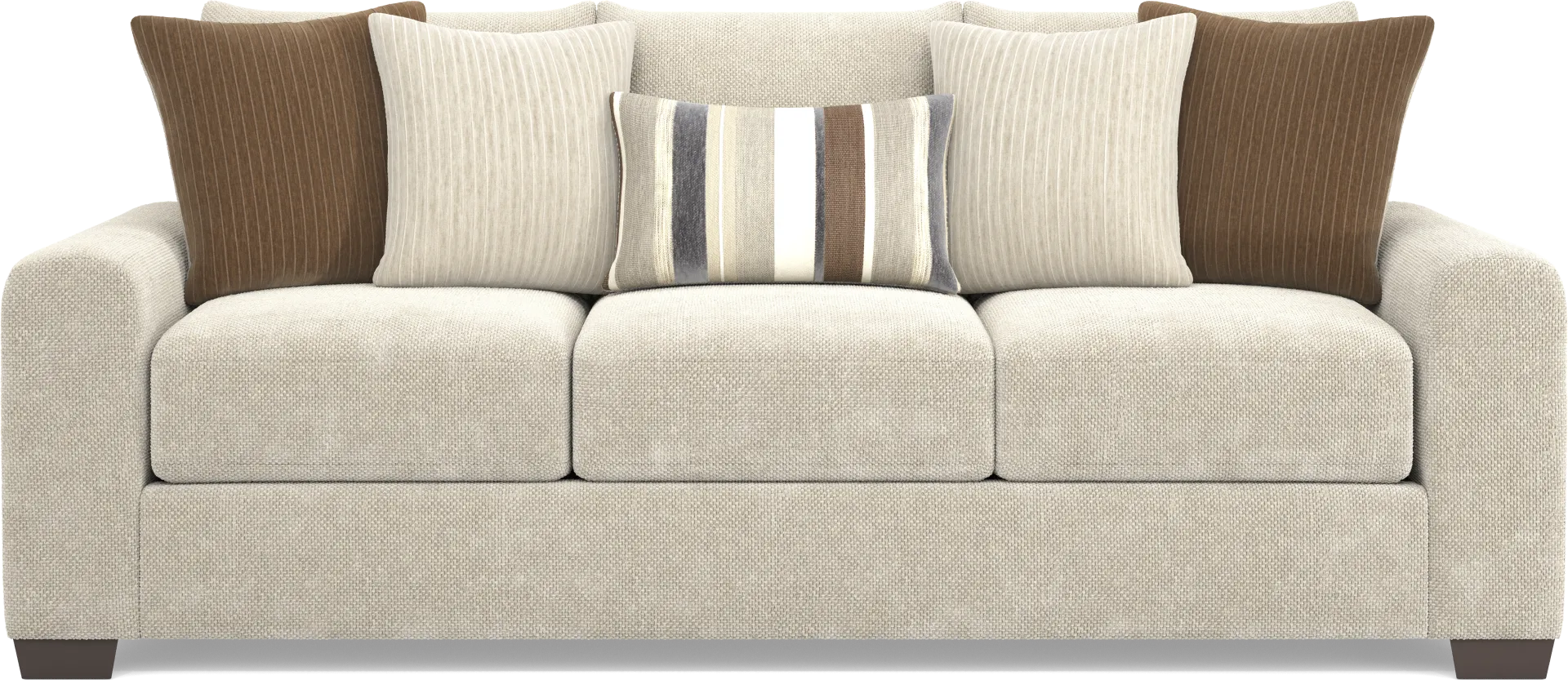 Martin Brown Gel Foam Sleeper Sofa - Image 1