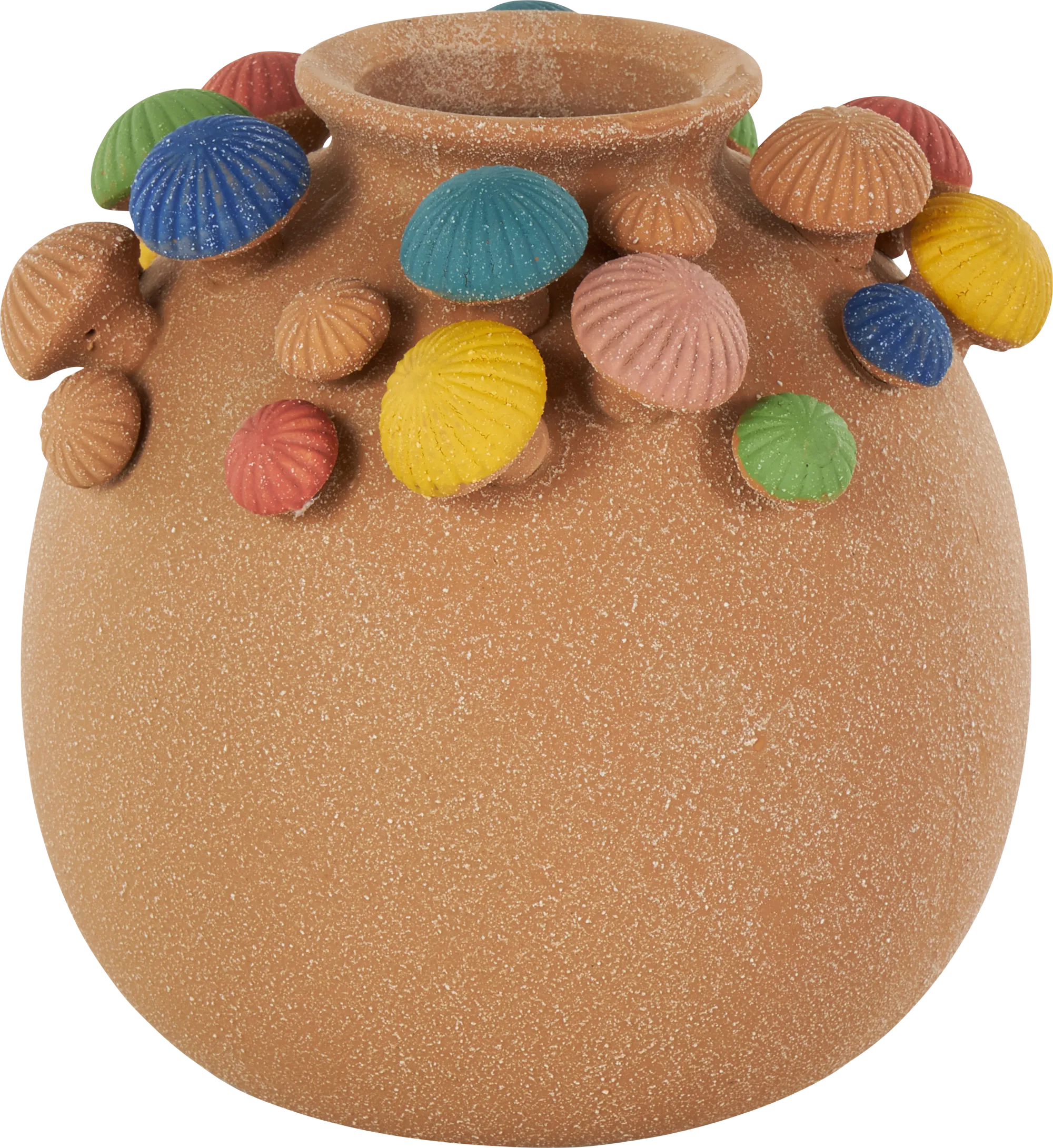 Lynia I Brown Vase - Image 1