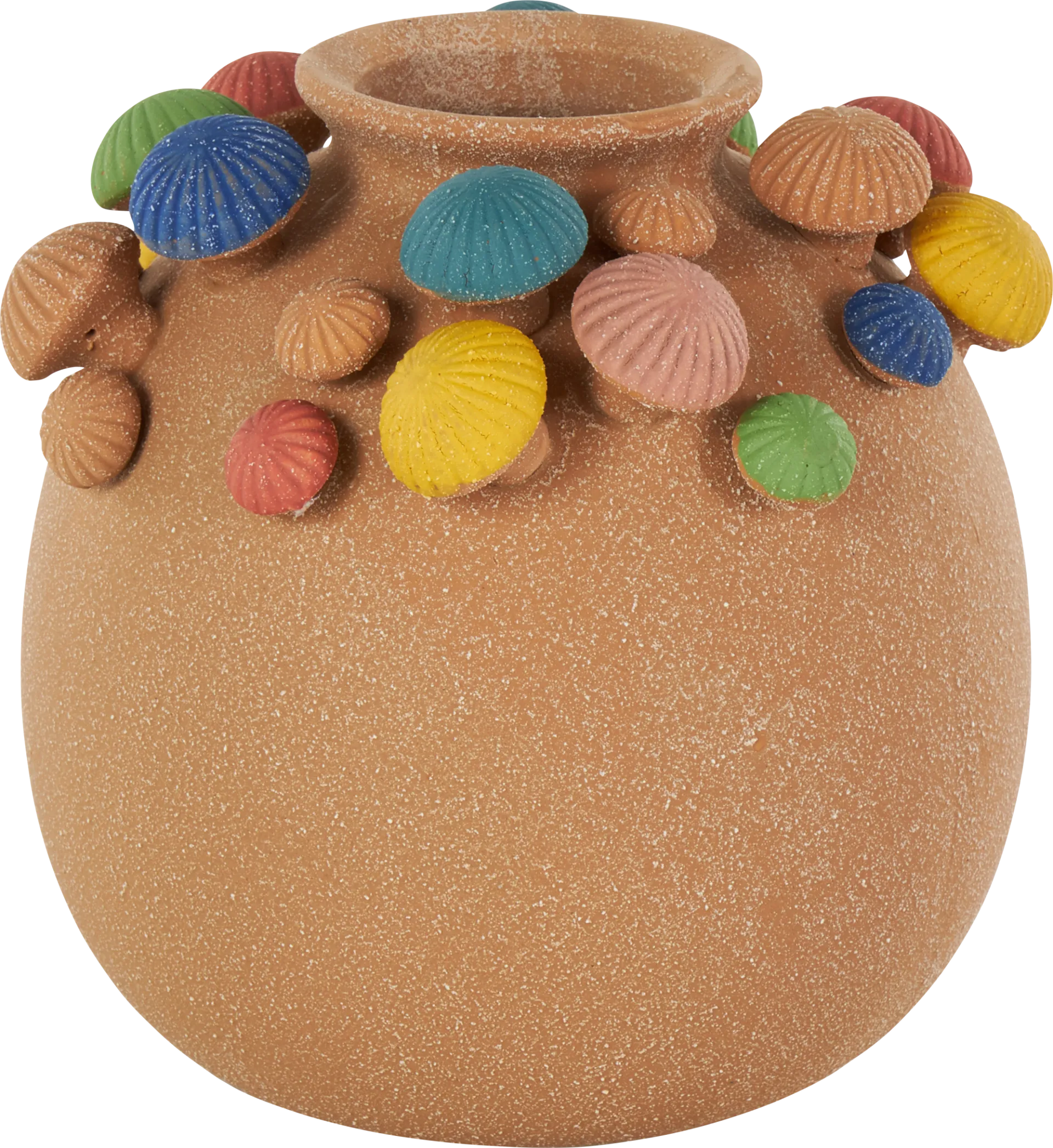 Lynia I Brown Vase - Image 1