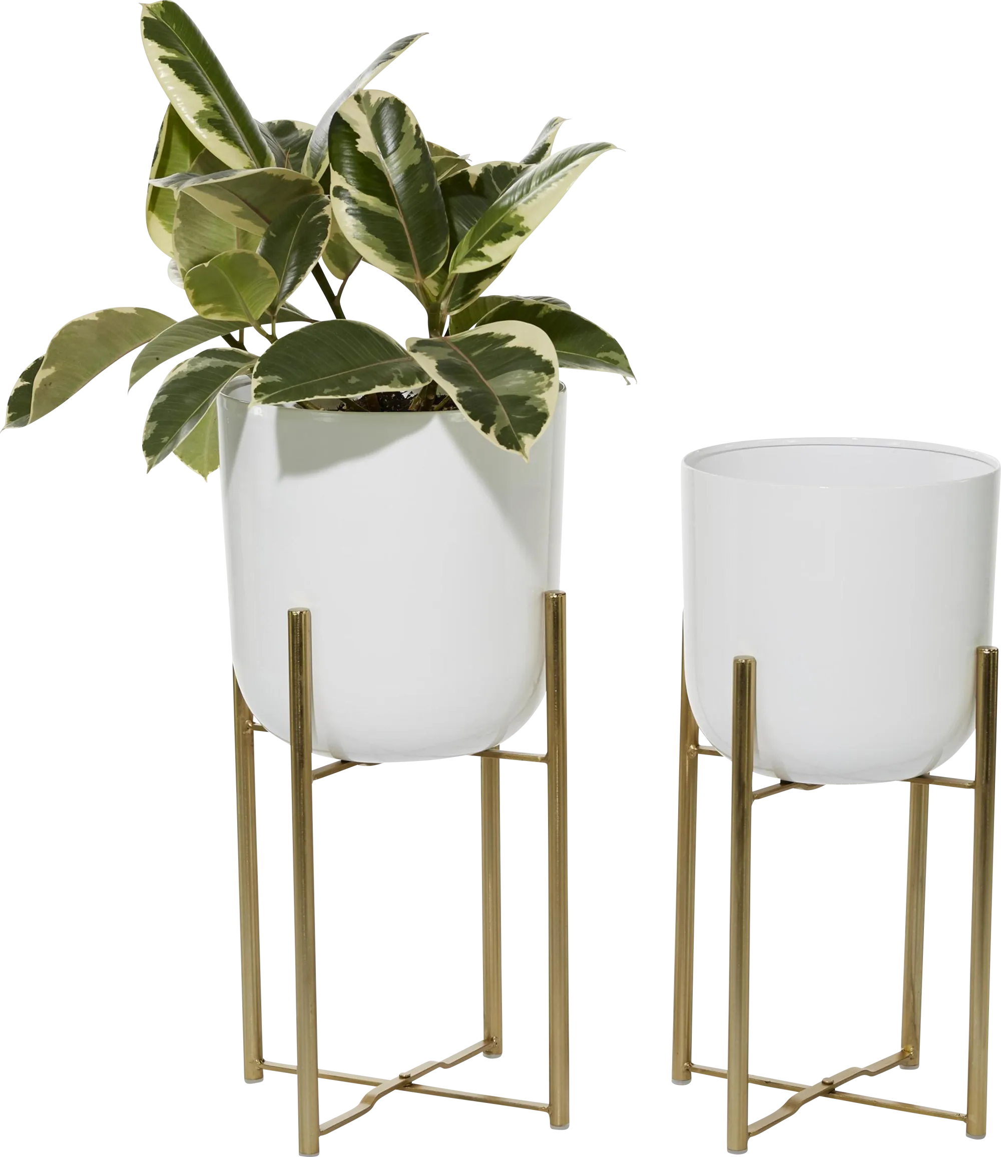 Allany White Planter, Set of 3 - Image 1