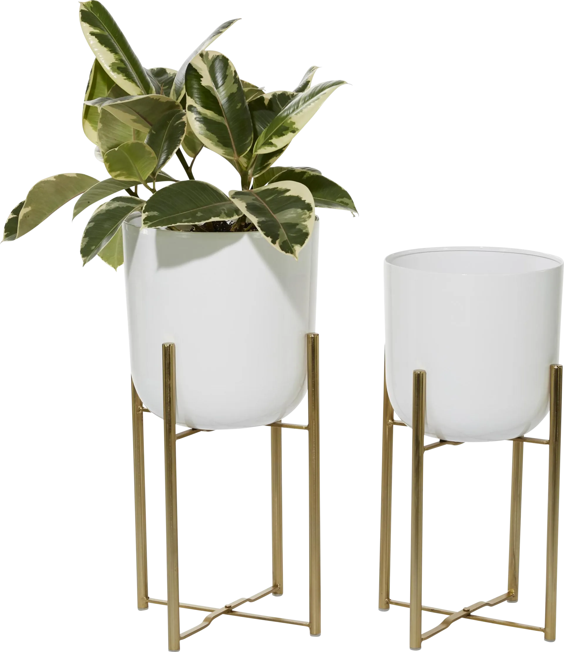 Allany White Planter, Set of 3 - Image 1