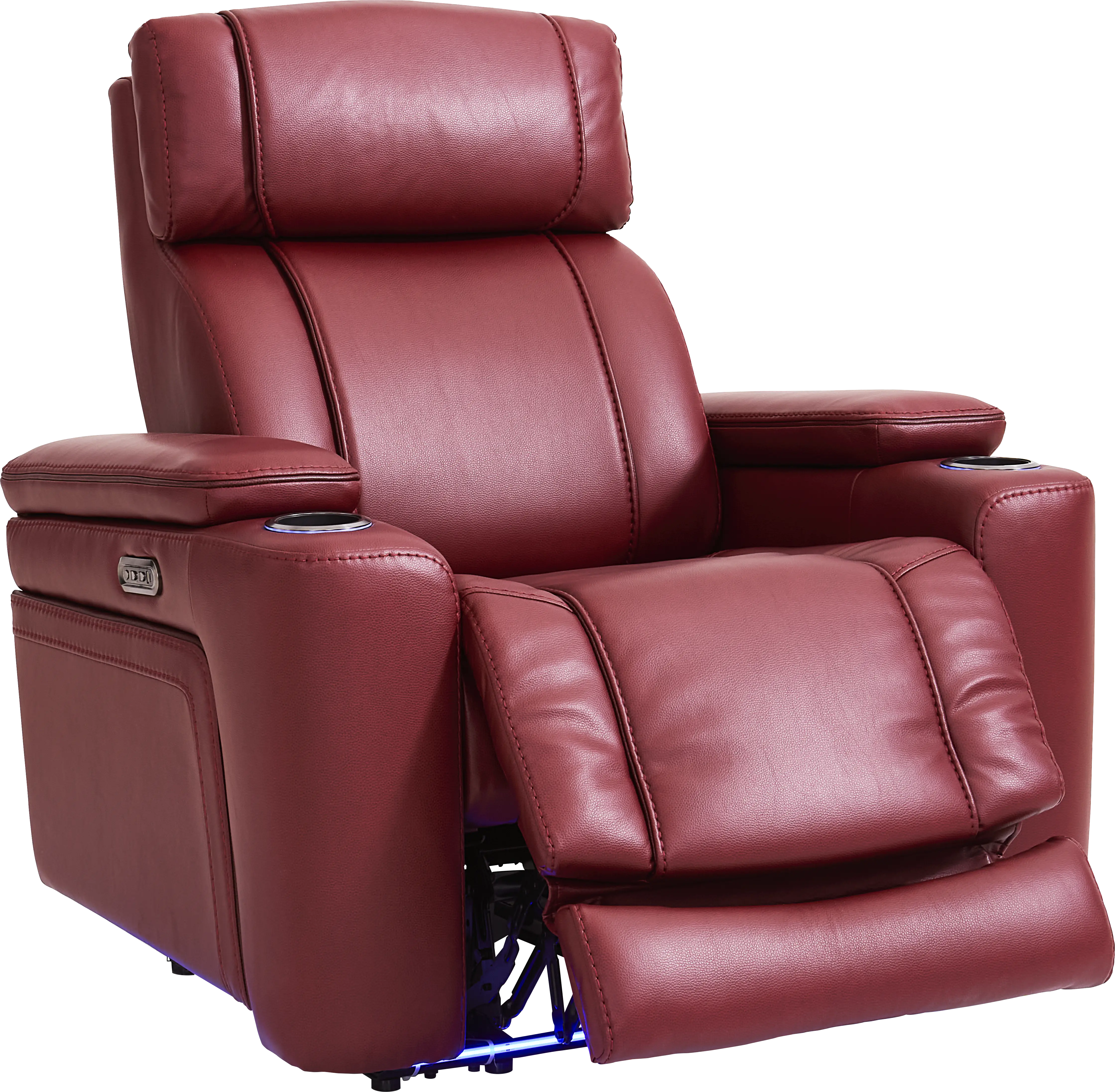 Haven Point Red 8 Pc Dual Power Reclining Living Room - Image 16