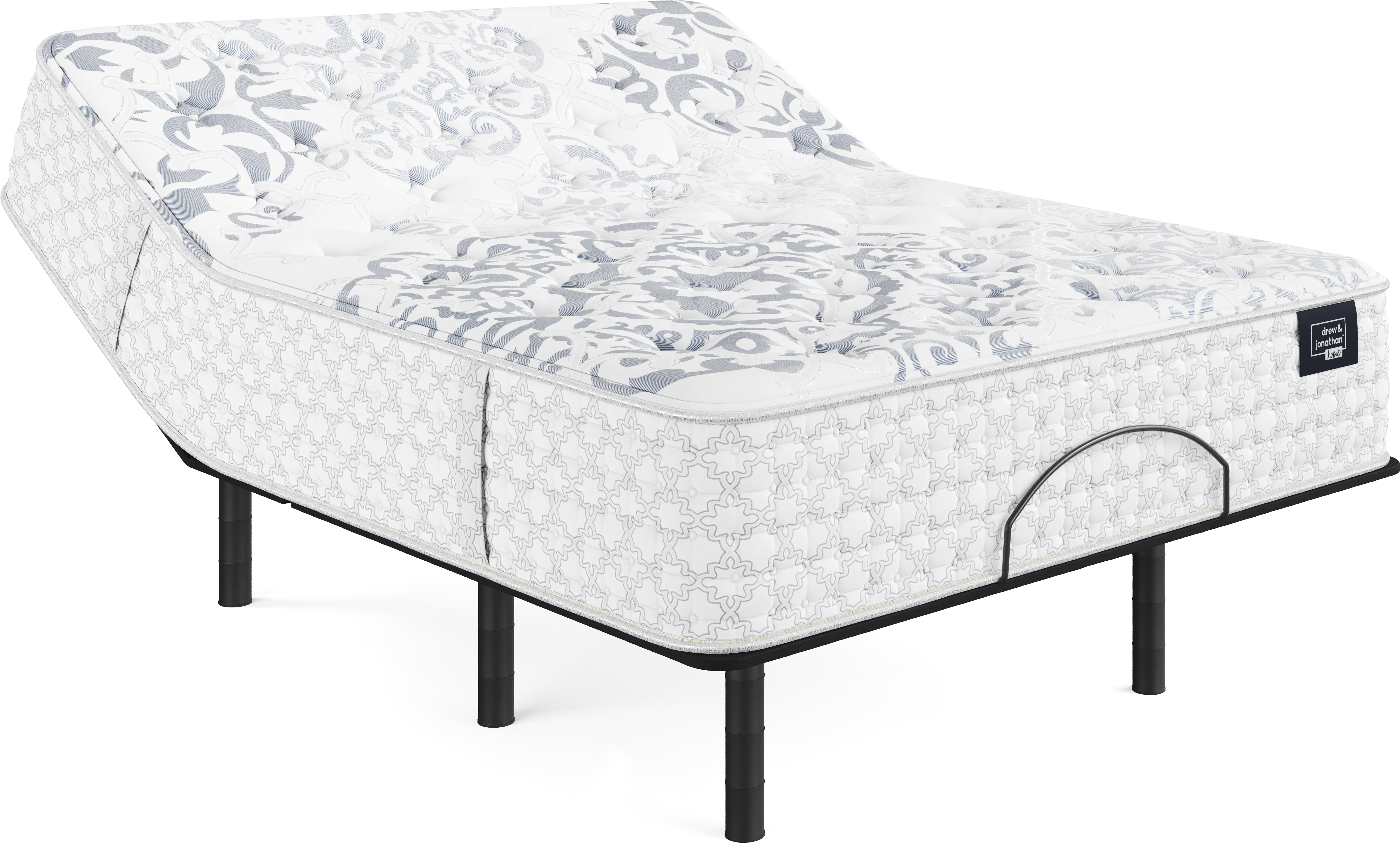 Drew & Jonathan Alouette Queen Mattress with Head Up Only Base - Image 1