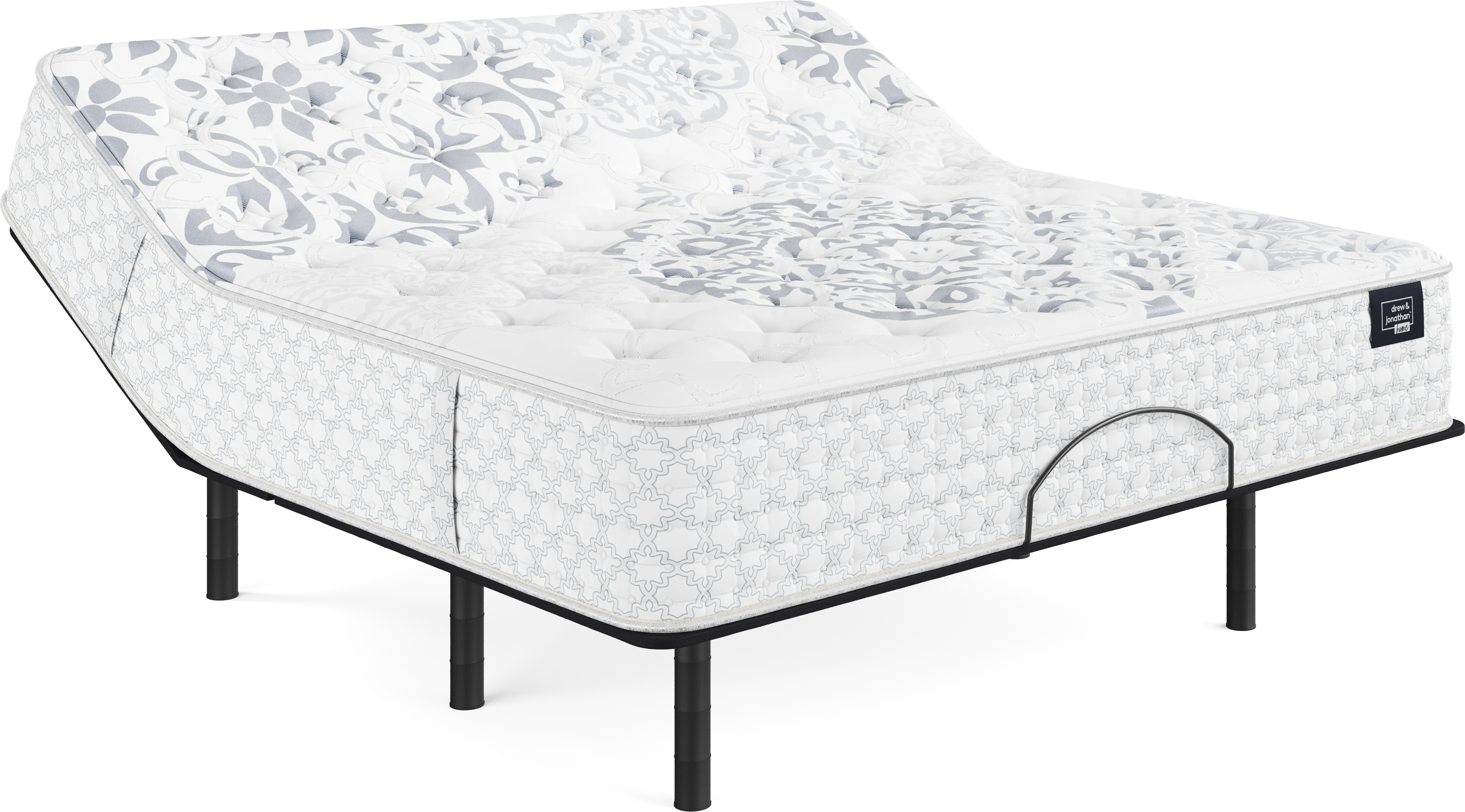 Drew & Jonathan Alouette King Mattress with Head Up Only Base - Image 1