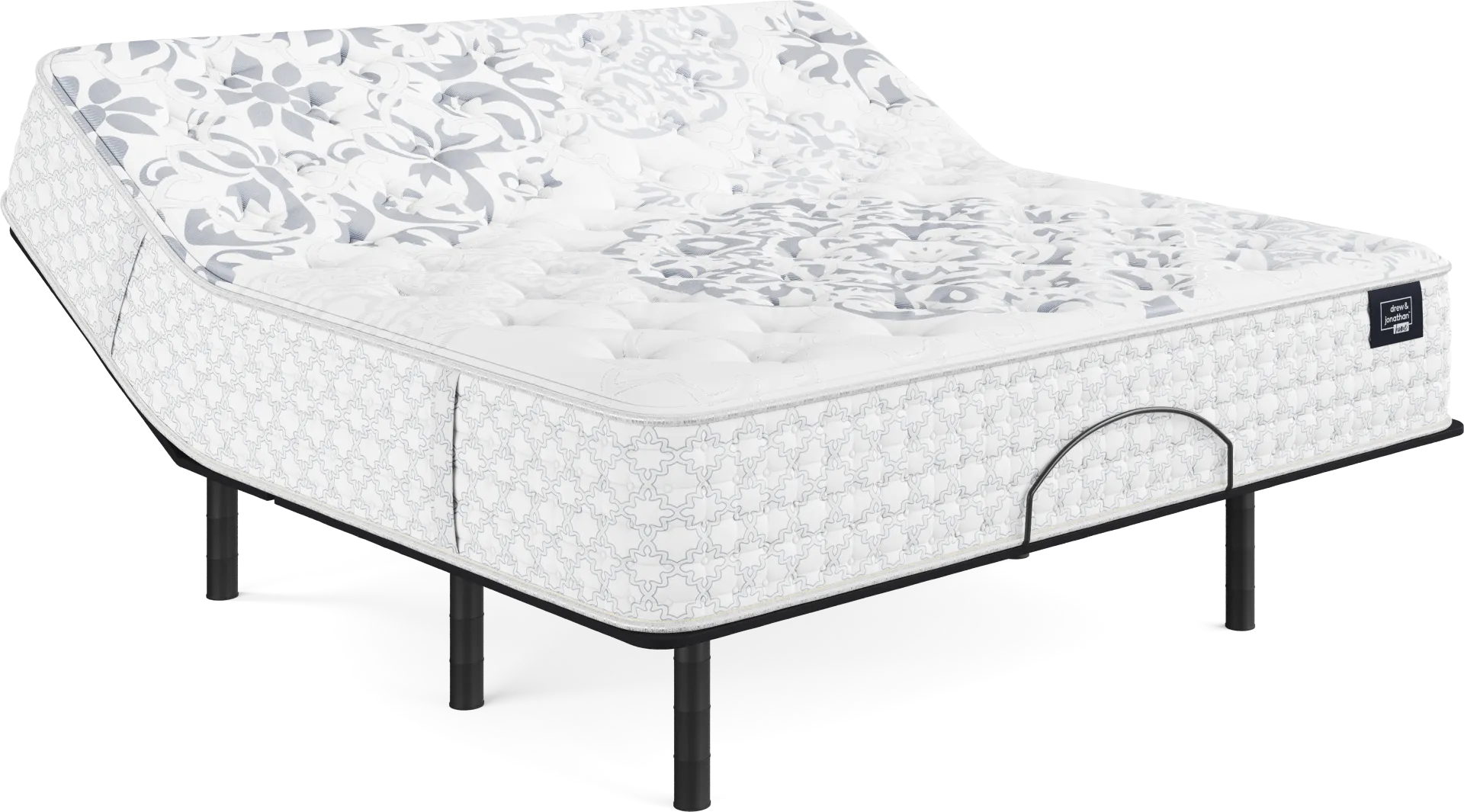 Drew & Jonathan Alouette King Mattress with Head Up Only Base - Image 1