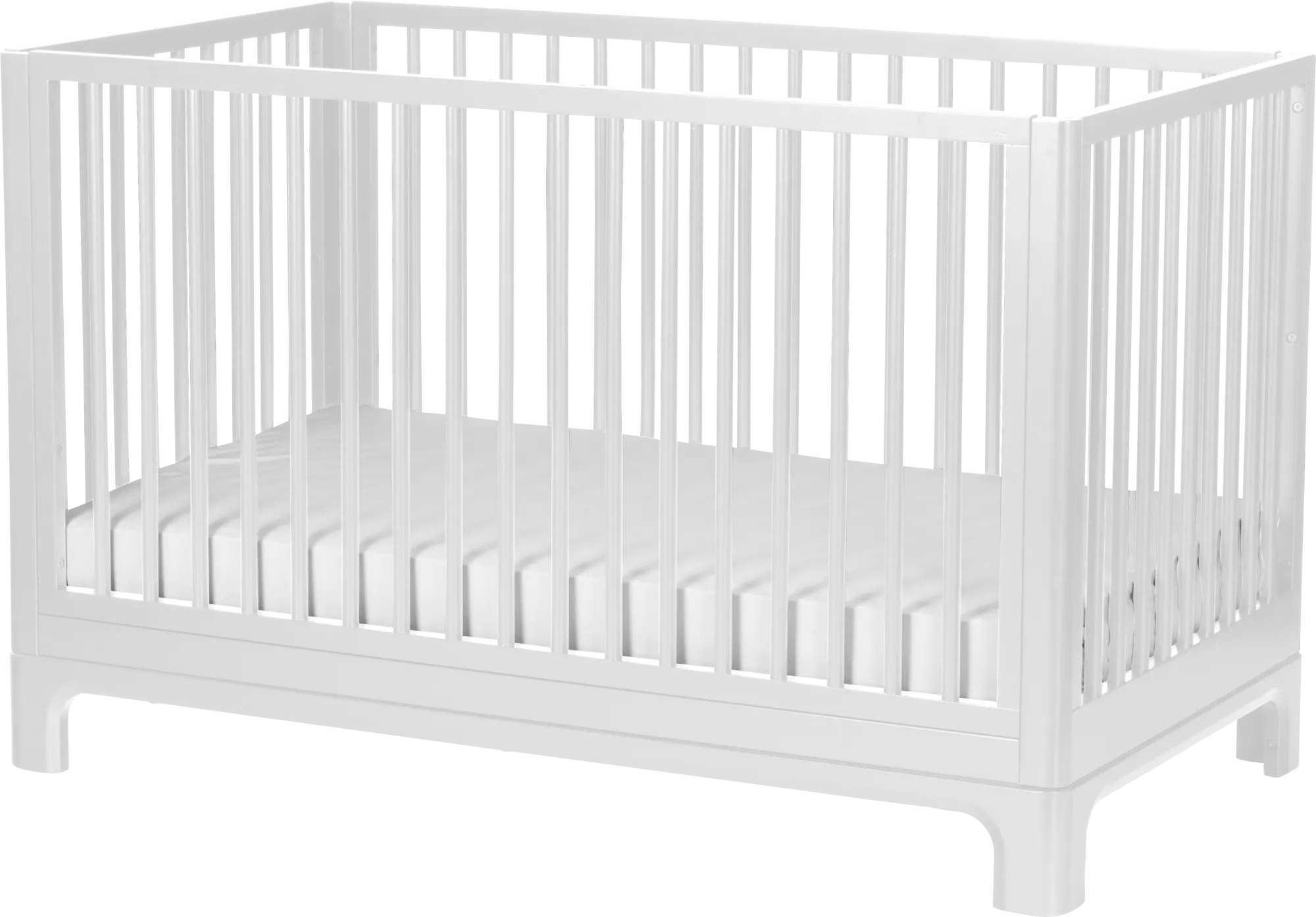Kids Emero White Convertible Crib - Thumbnail - Image 1