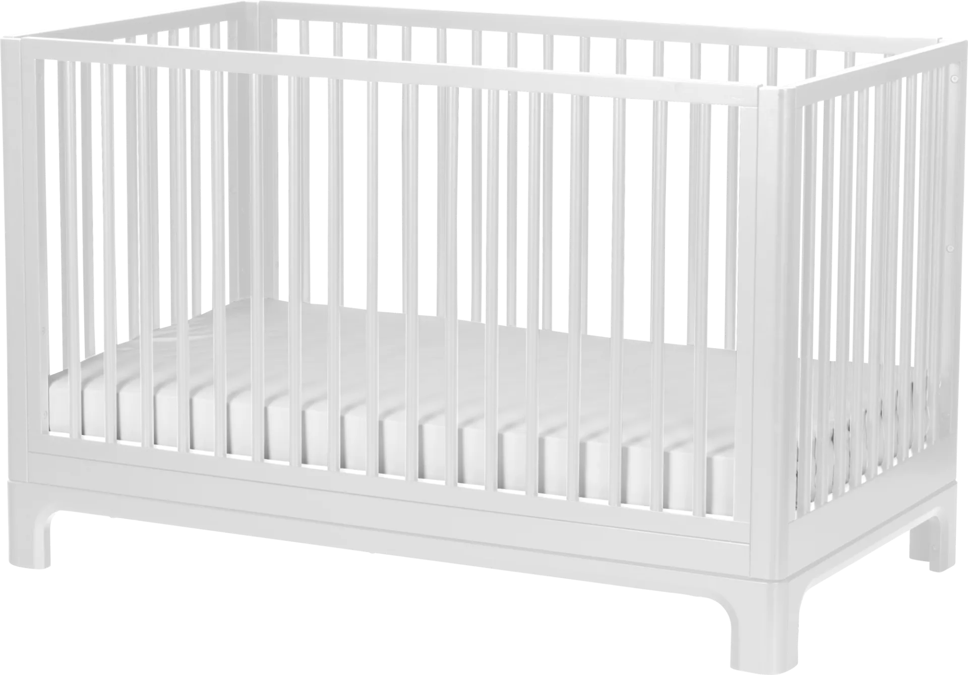 Kids Emero White Convertible Crib - Image 1