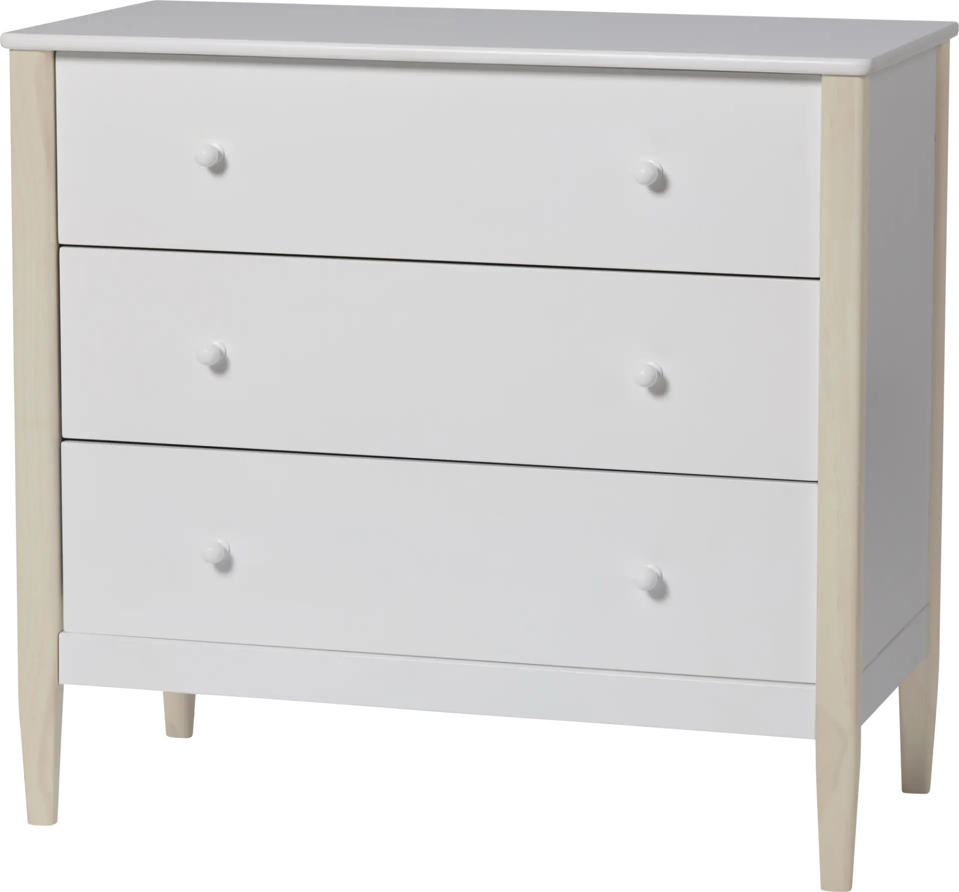 Kids Scola White/Washed 3 Drawer Dresser