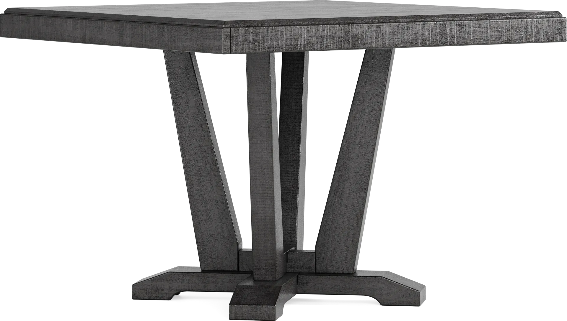 Hill Creek Black Square Dining Table - Image 1