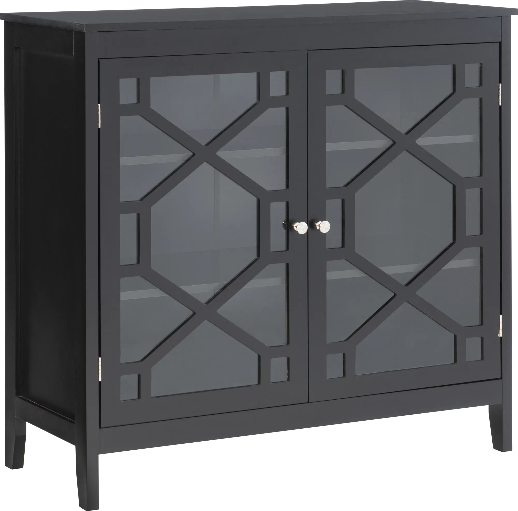 Dokuru Black Accent Cabinet - Thumbnail - Image 1